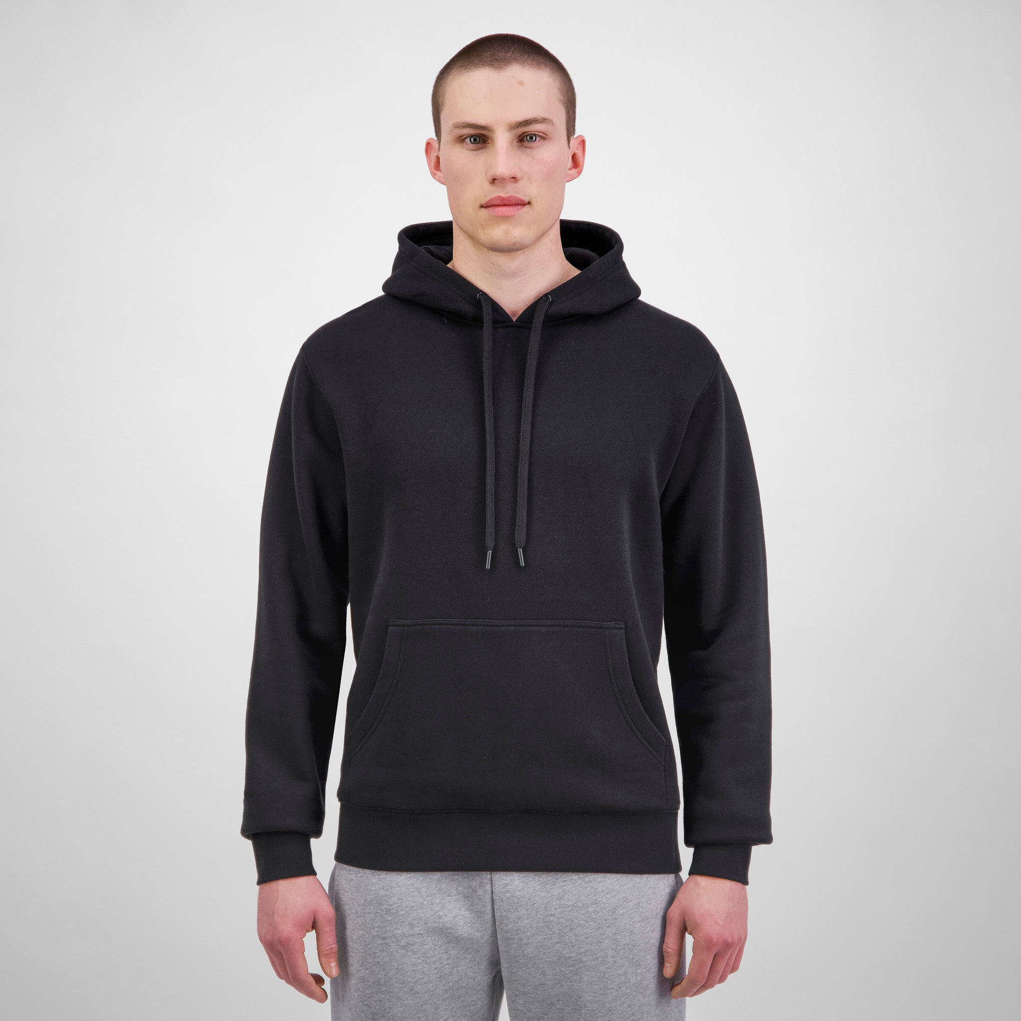 Black Mens Everyday Hoodie