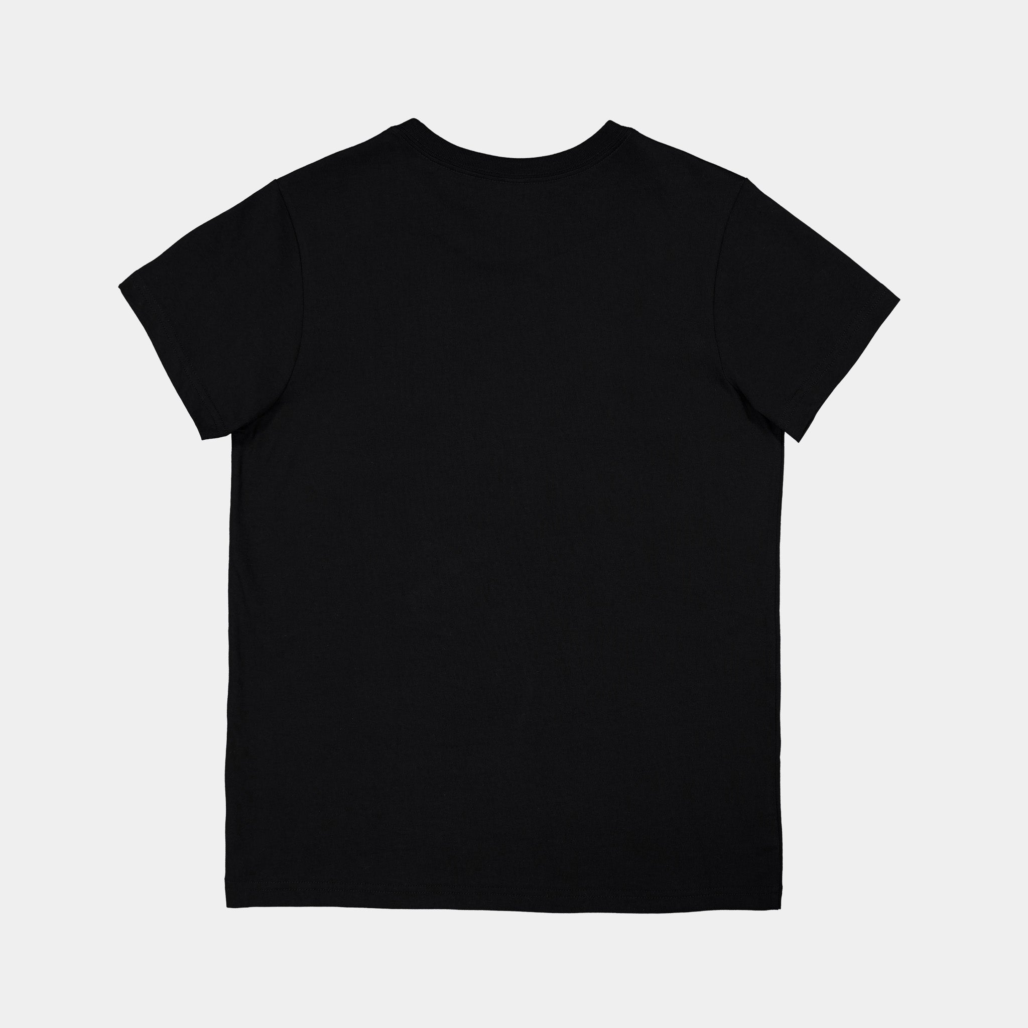 Black Womens Basis Short Sleeve Tee
