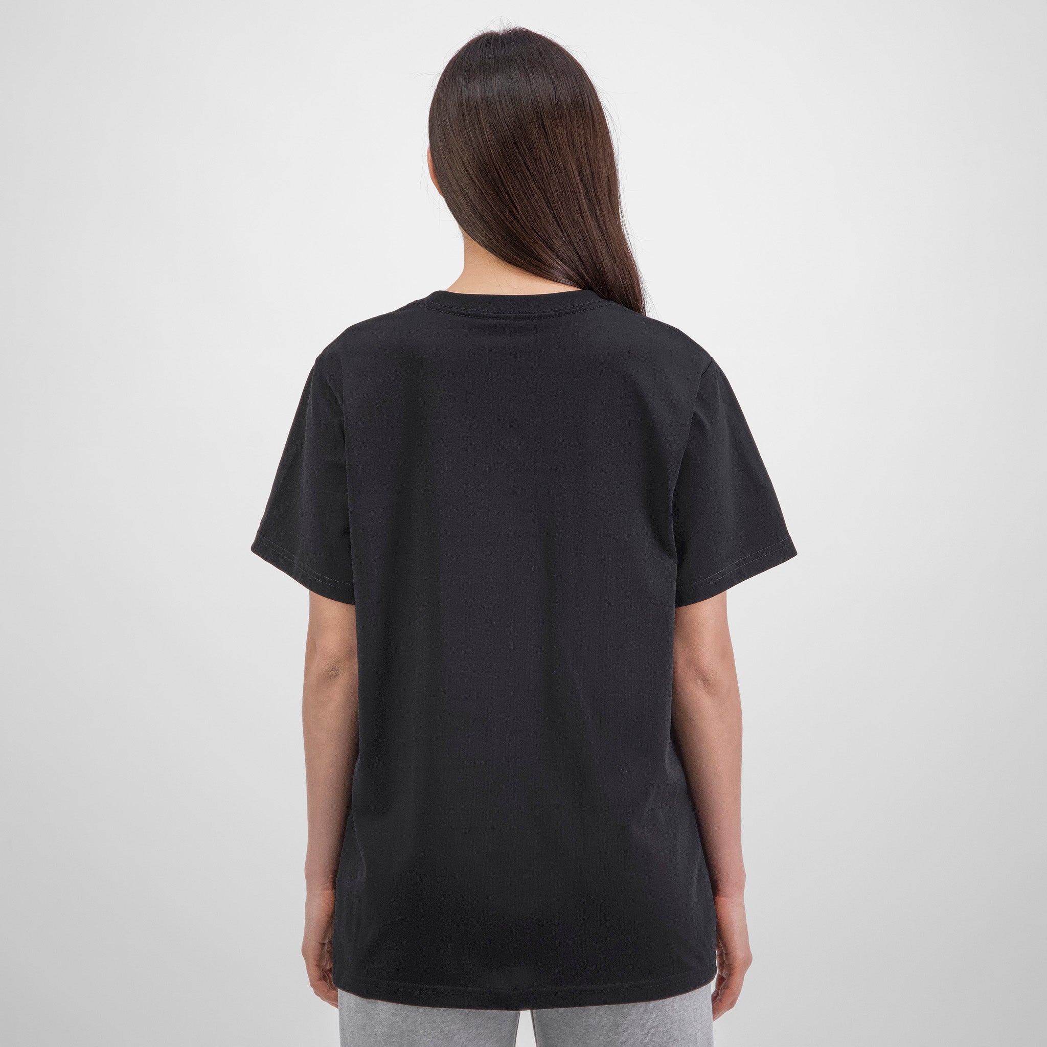 Black Womens Everyday Short Sleeve Tee