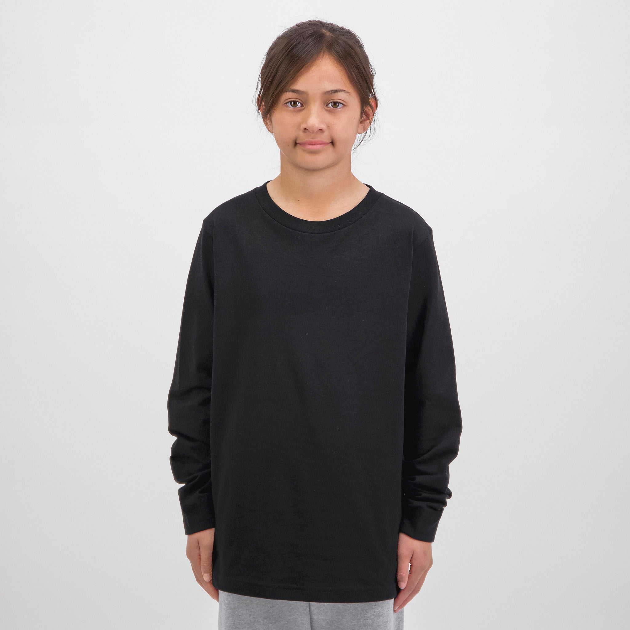 Black Kids Basis Long Sleeve Tee