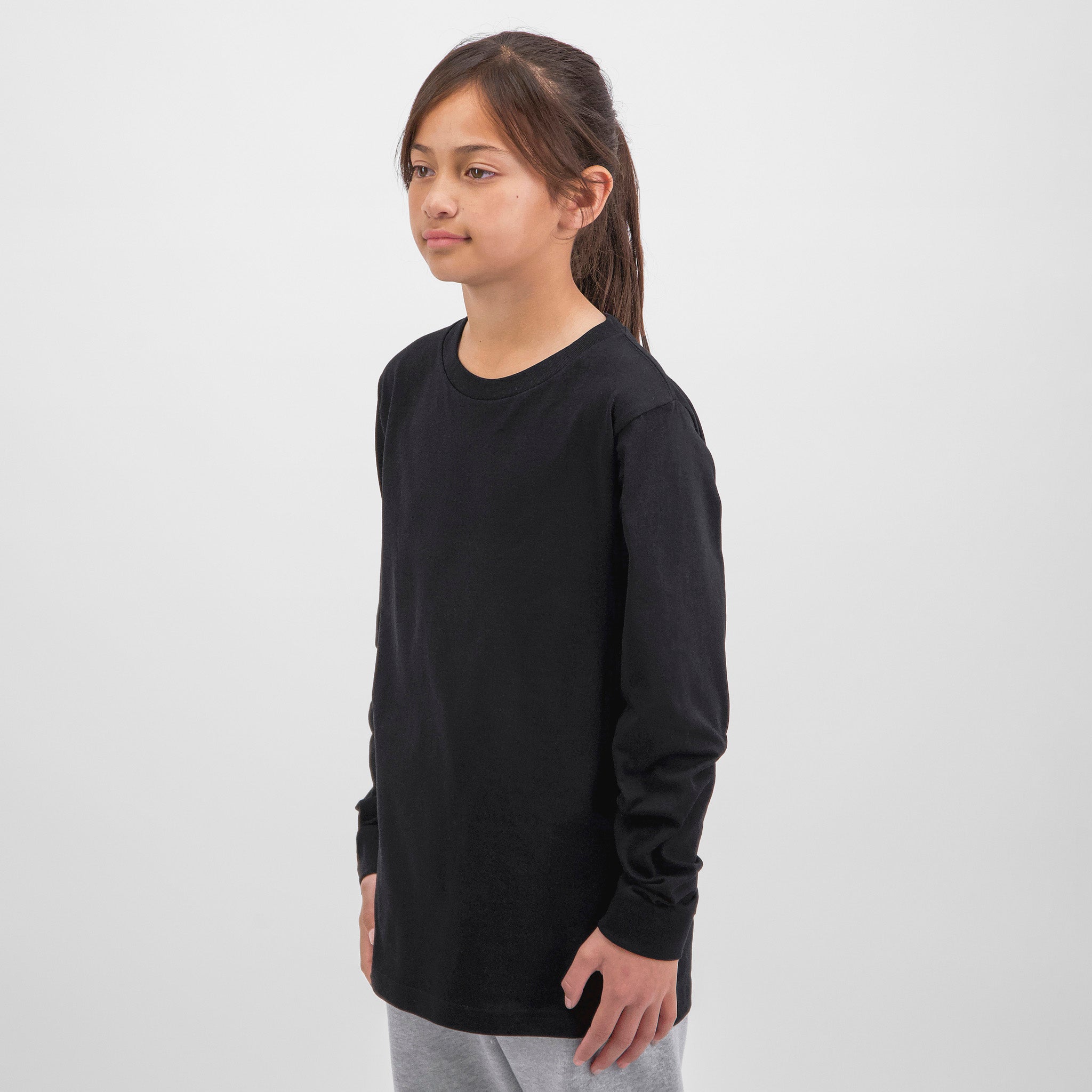 Black Kids Basis Long Sleeve Tee