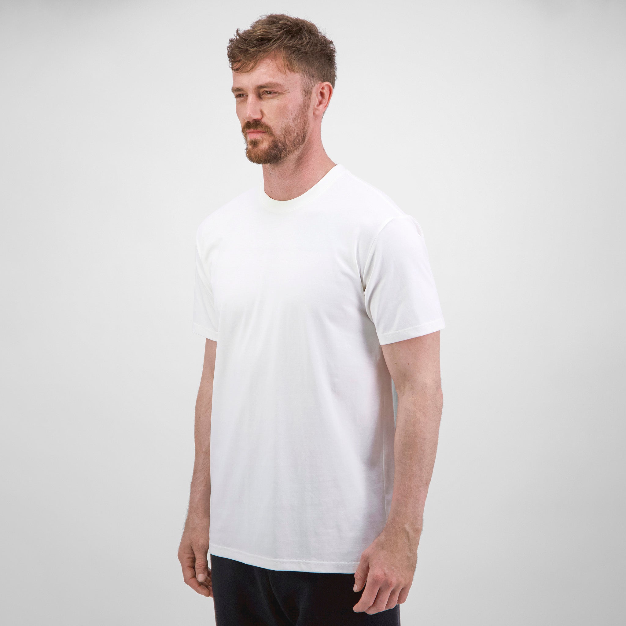 Ecru Mens Everyday Short Sleeve Tee