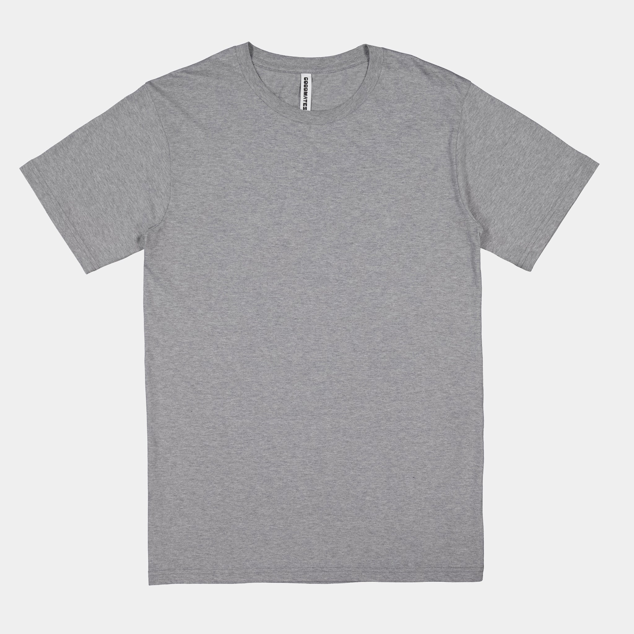 Grey Marle Mens Basis Short Sleeve Tee