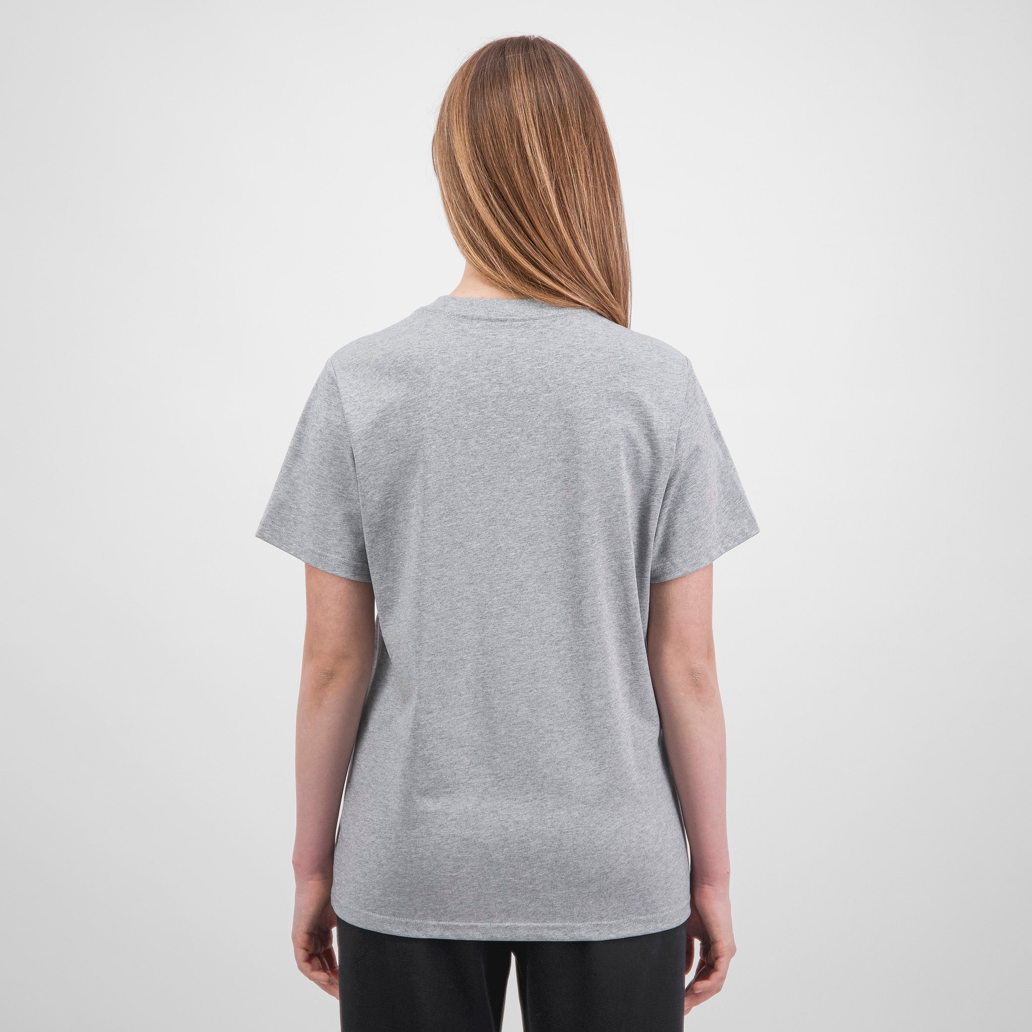 Grey Marle Womens Everyday Short Sleeve Tee