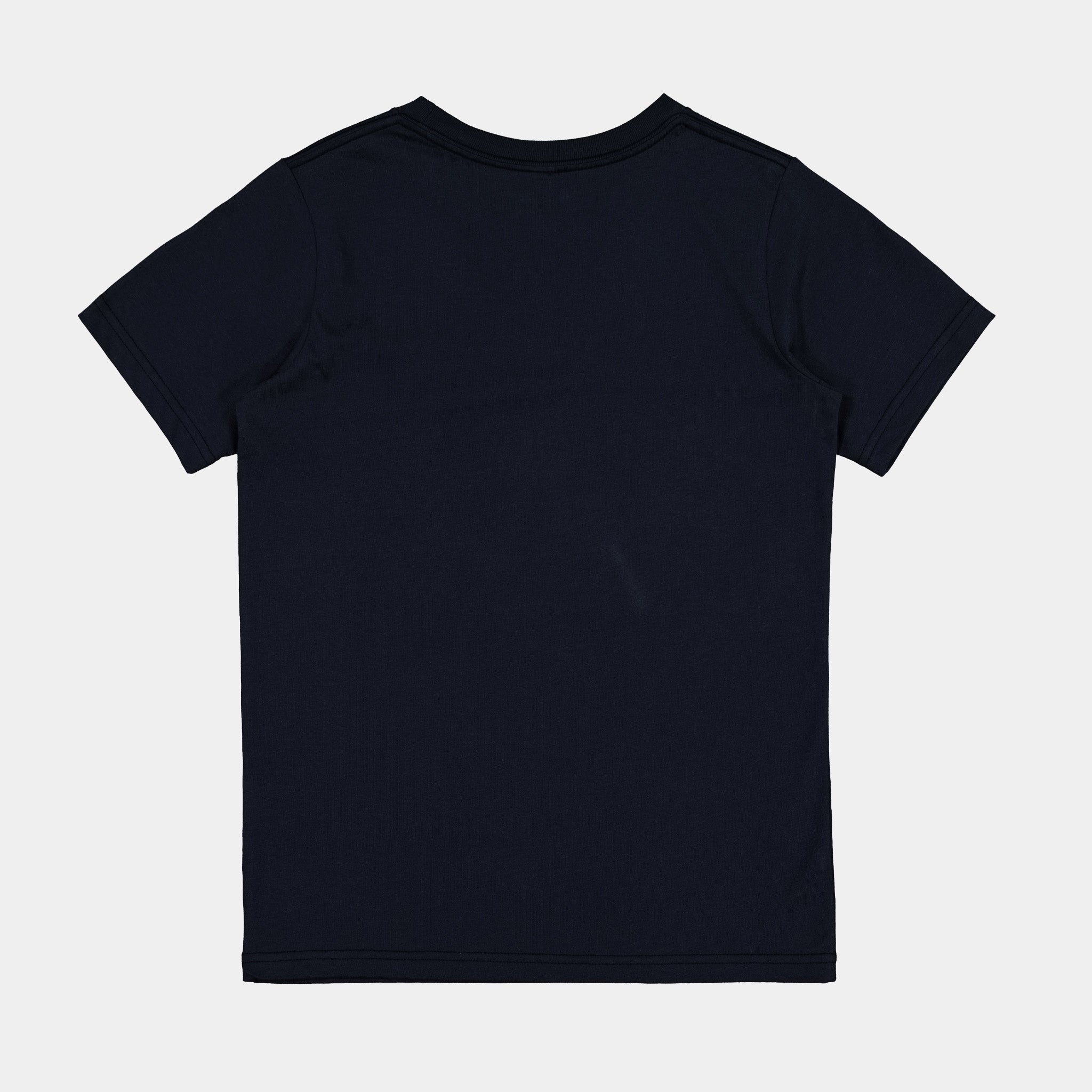 Navy Kids Basis Short Sleeve Tee