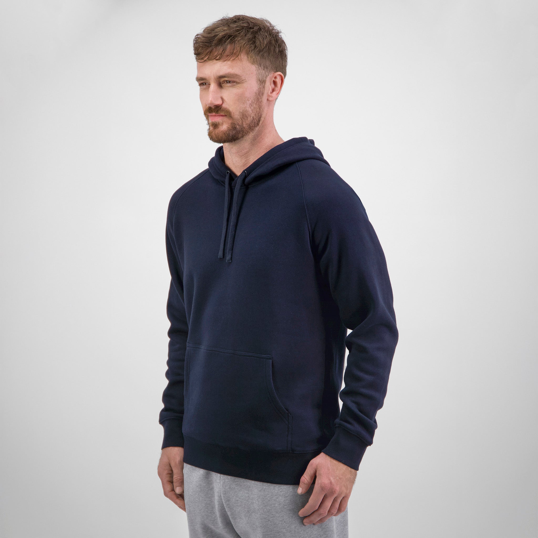 Navy Mens Basis Hoodie