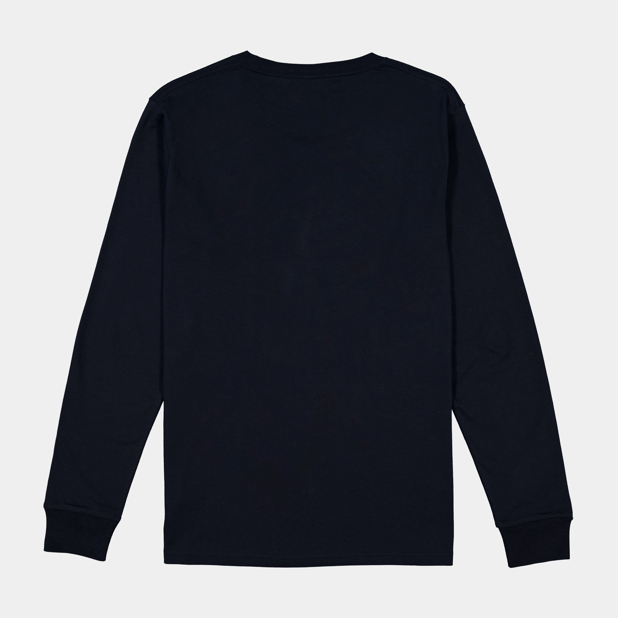Navy Mens Basis Long Sleeve Tee