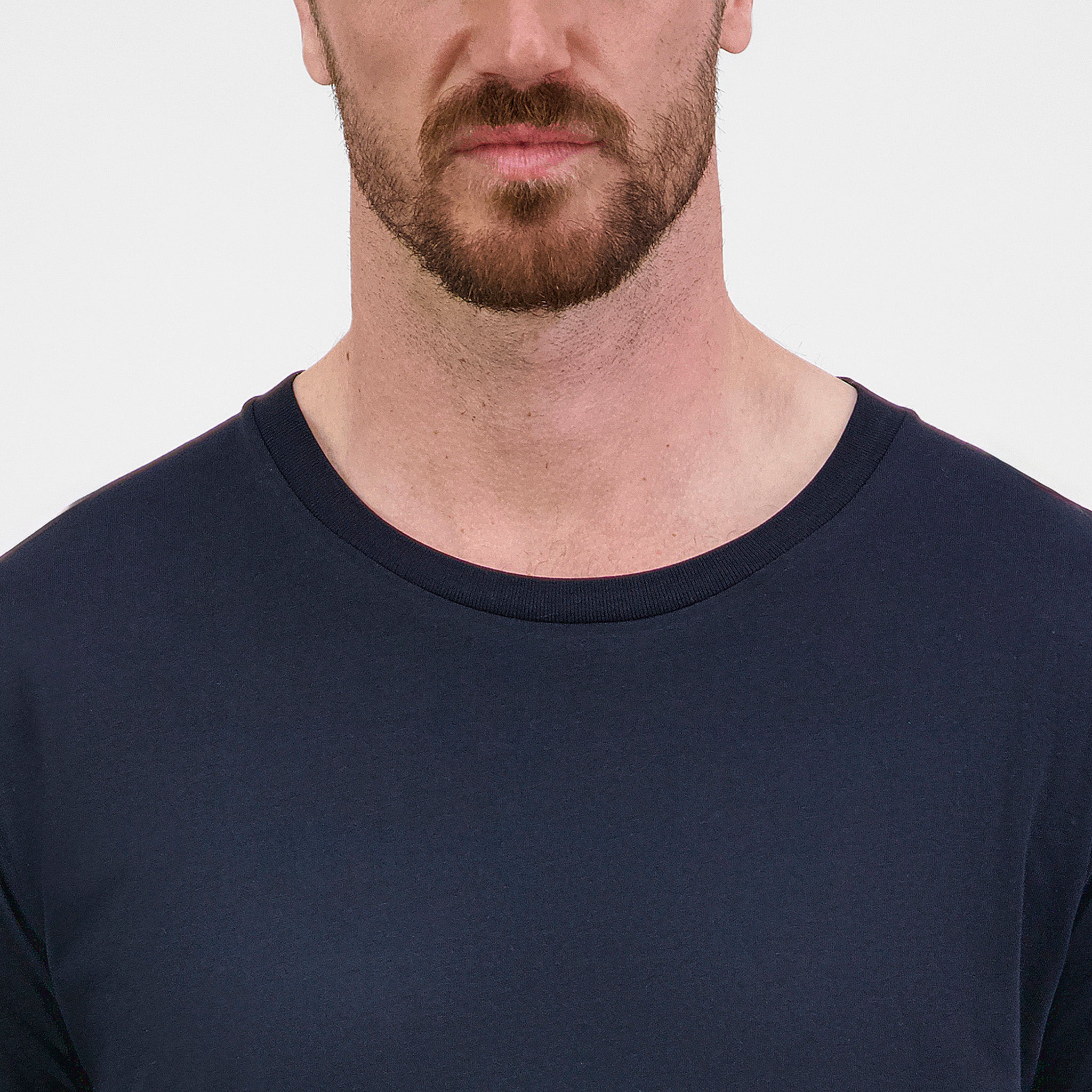 Navy Mens Basis Short Sleeve Tee