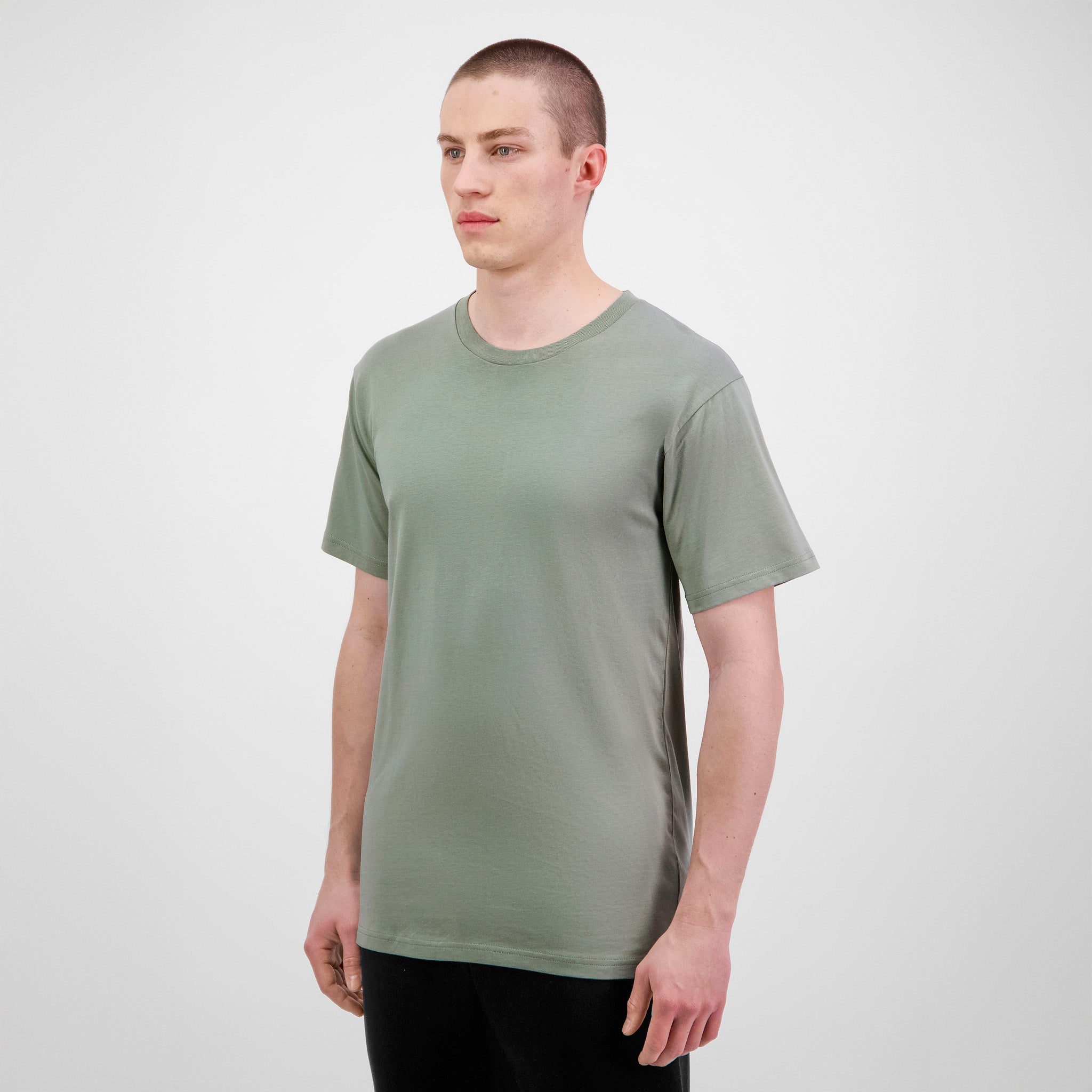 Pistachio Mens Basis Short Sleeve Tee