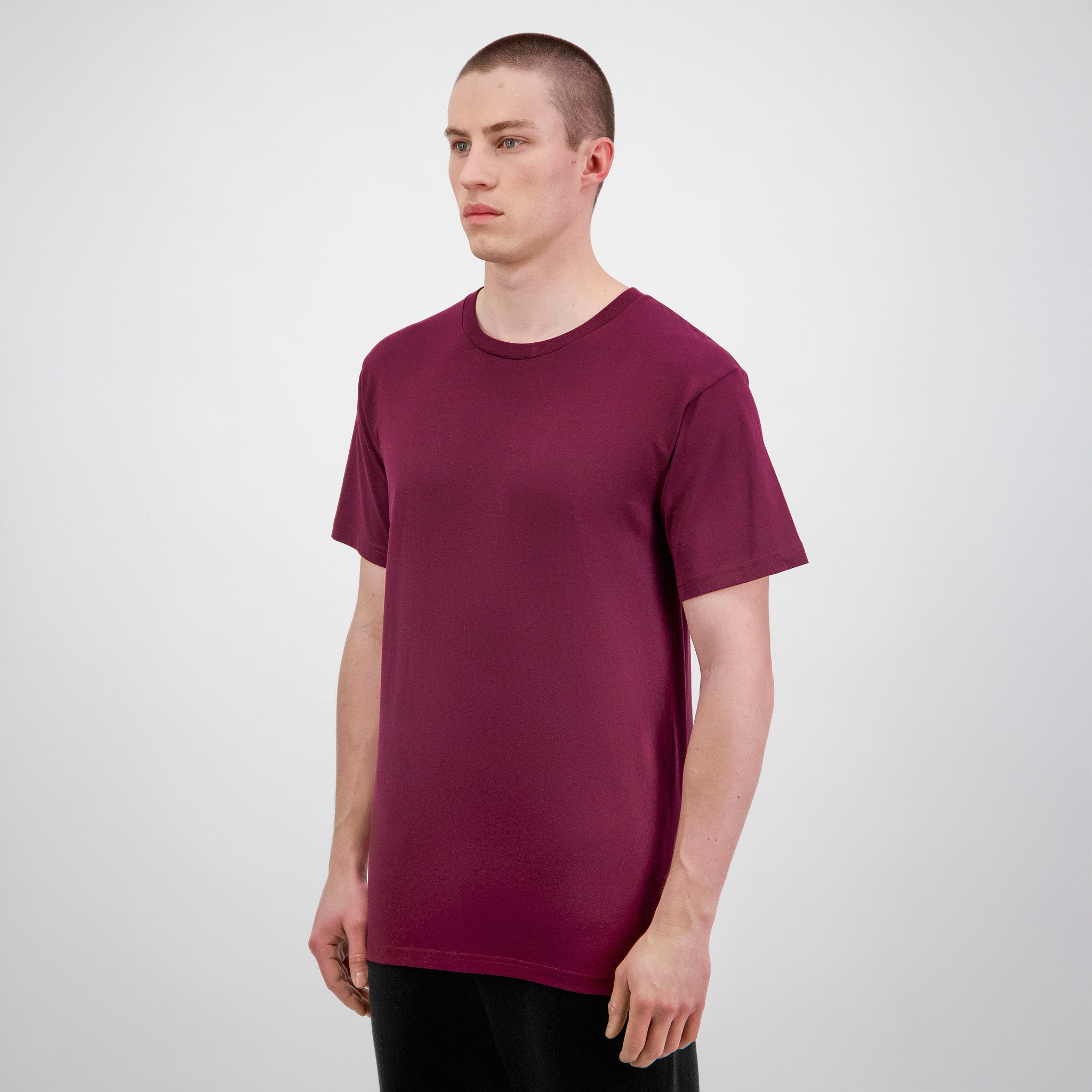 Plum Mens Basis Short Sleeve Tee
