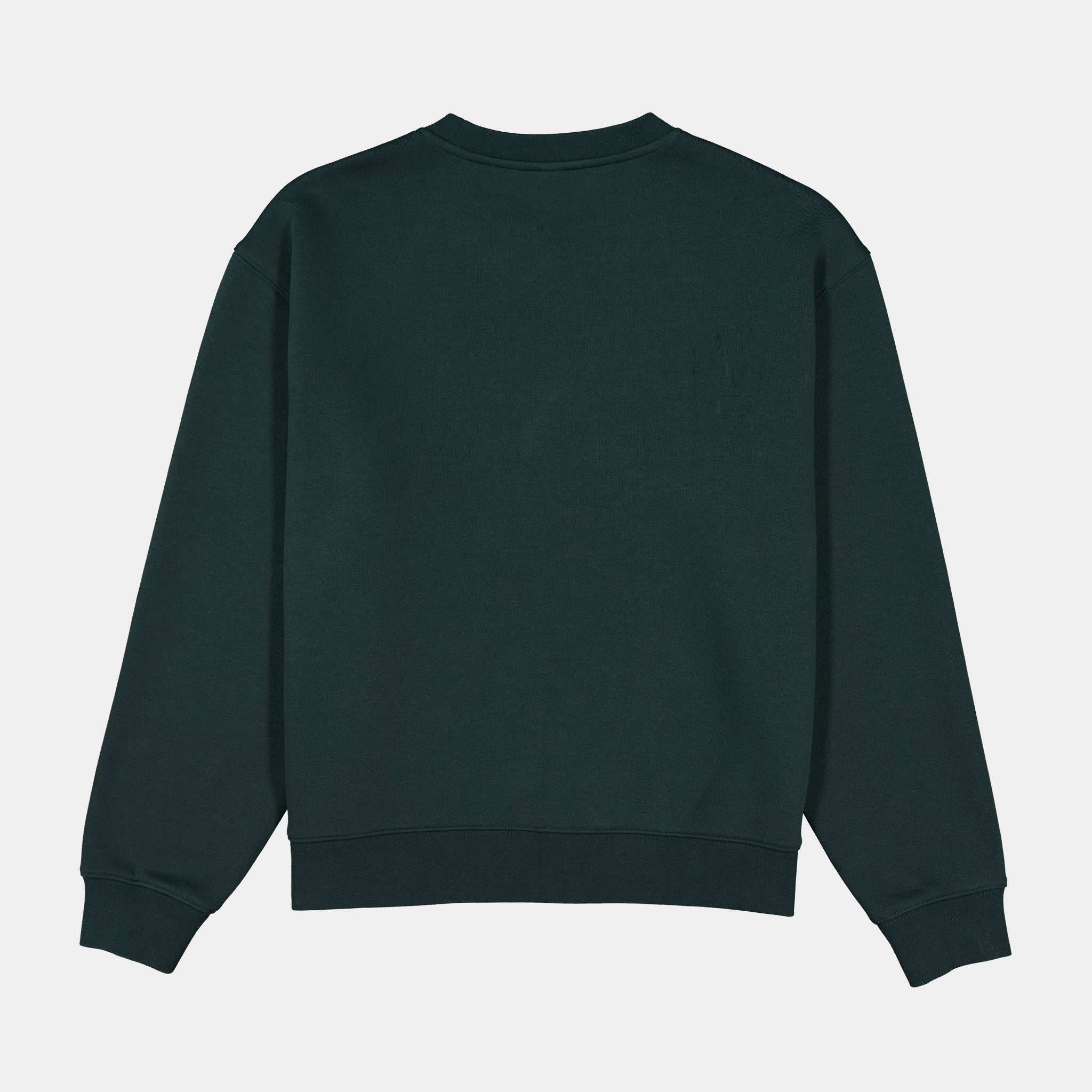 Scarab Green Womens Everyday Crew Sweatshirt