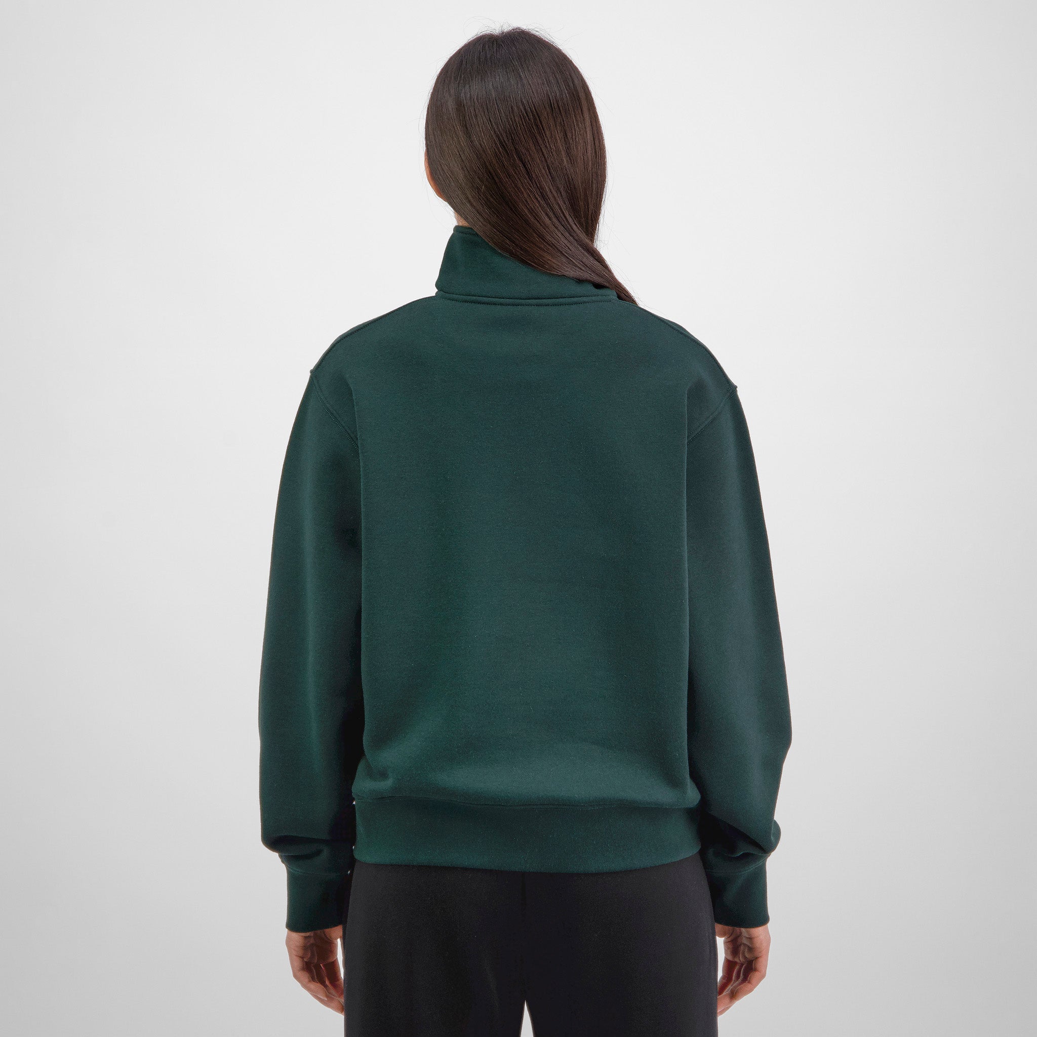 Scarab Green Womens Everyday 1/4 Zip