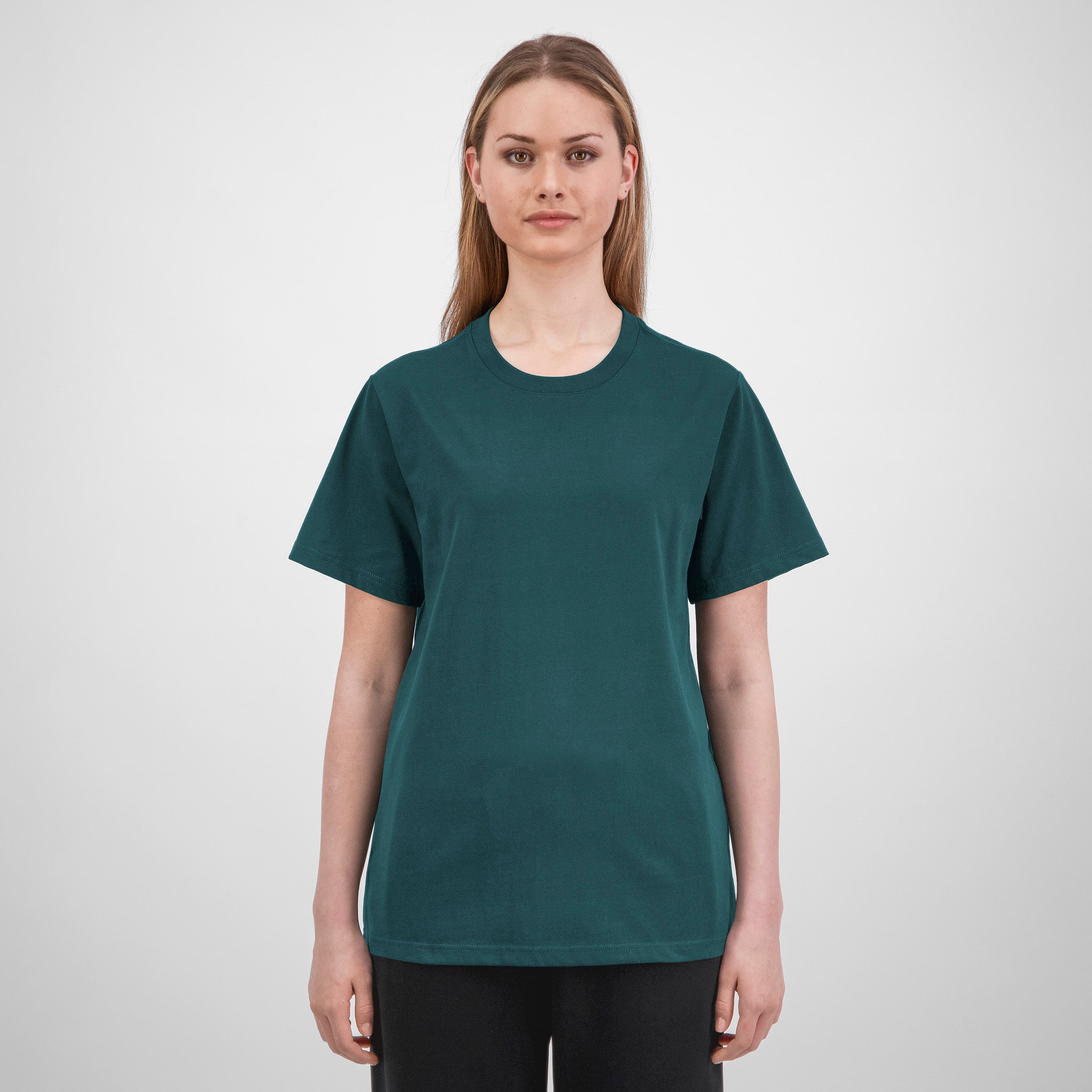 Scarab Green Womens Everyday Short Sleeve Tee