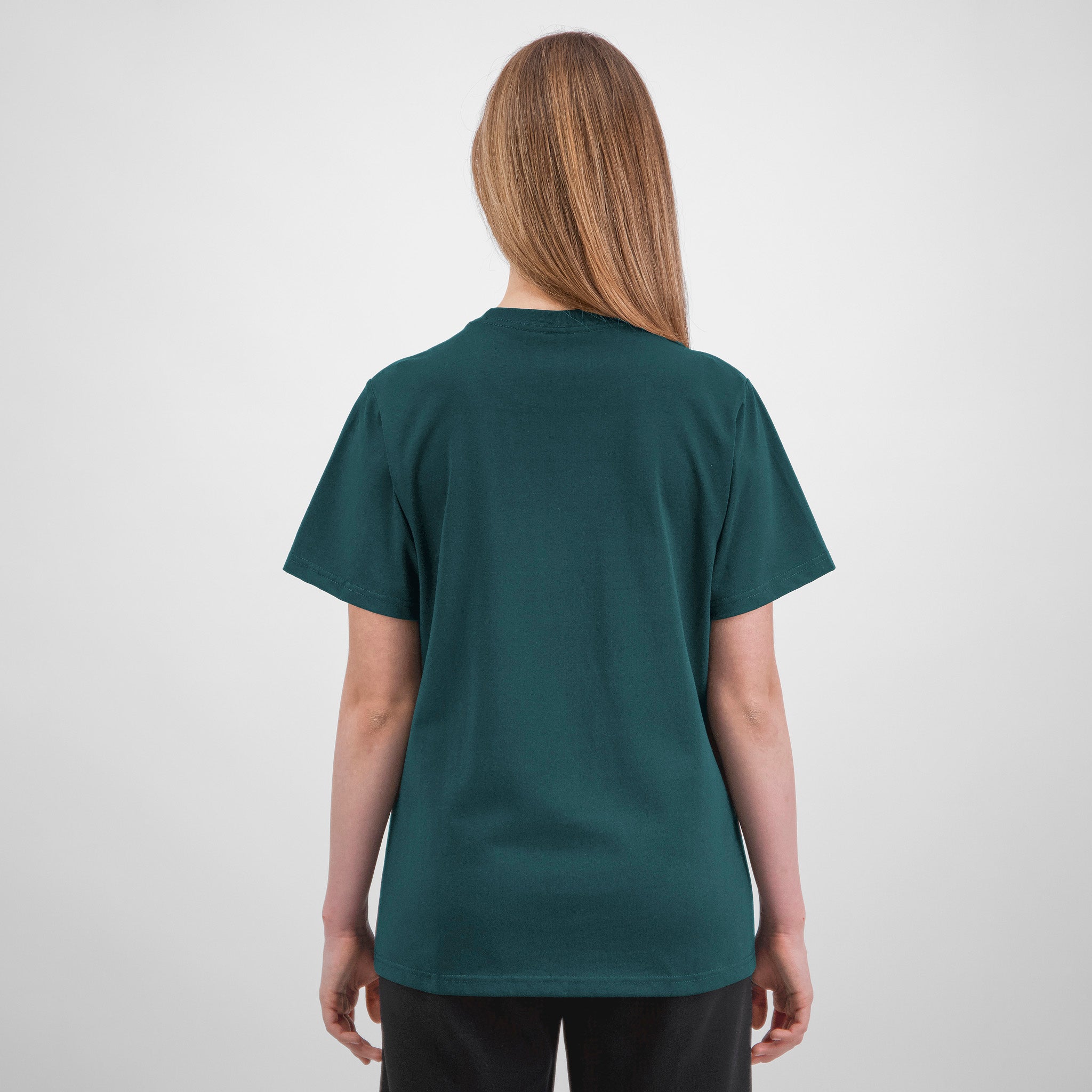 Scarab Green Womens Everyday Short Sleeve Tee