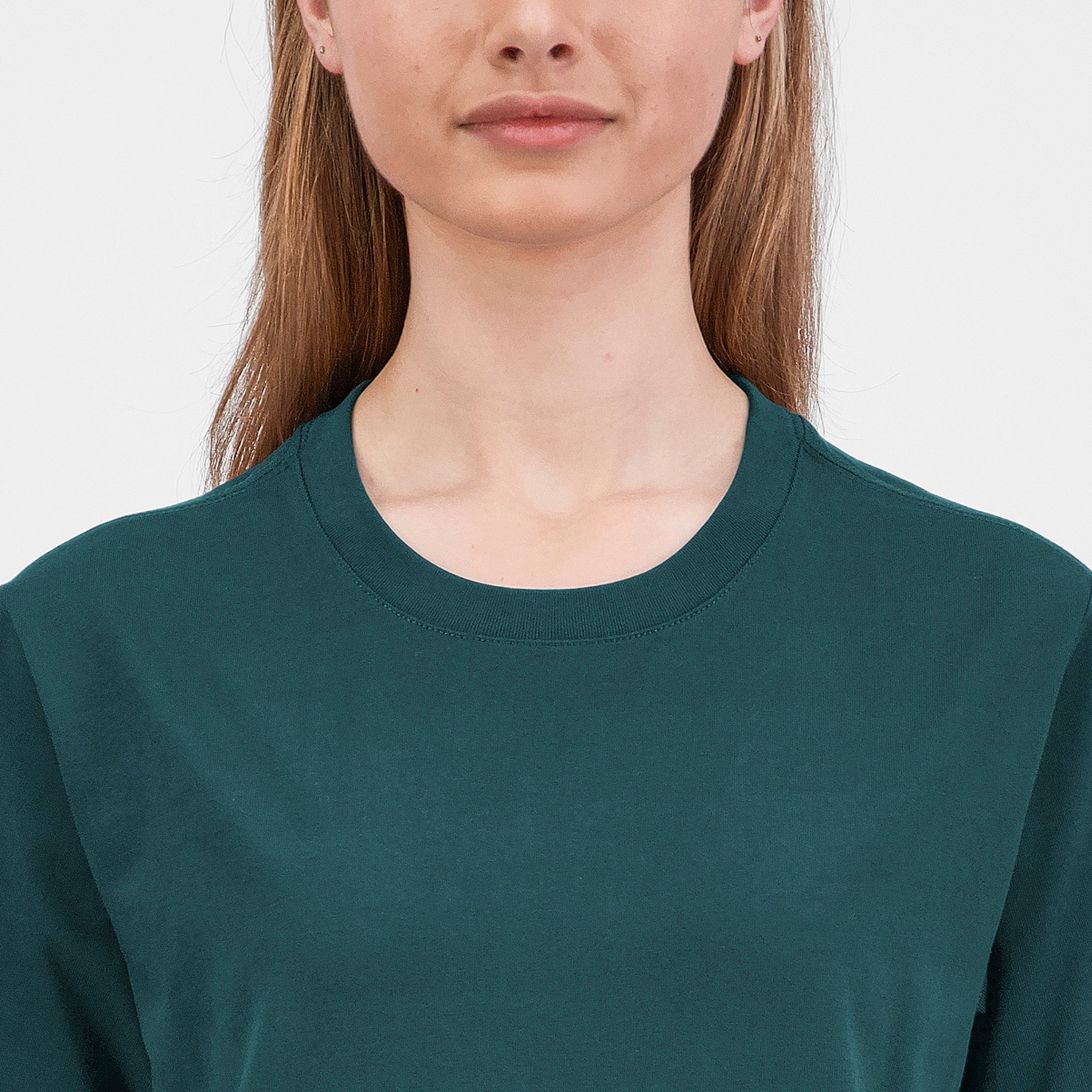 Scarab Green Womens Everyday Short Sleeve Tee