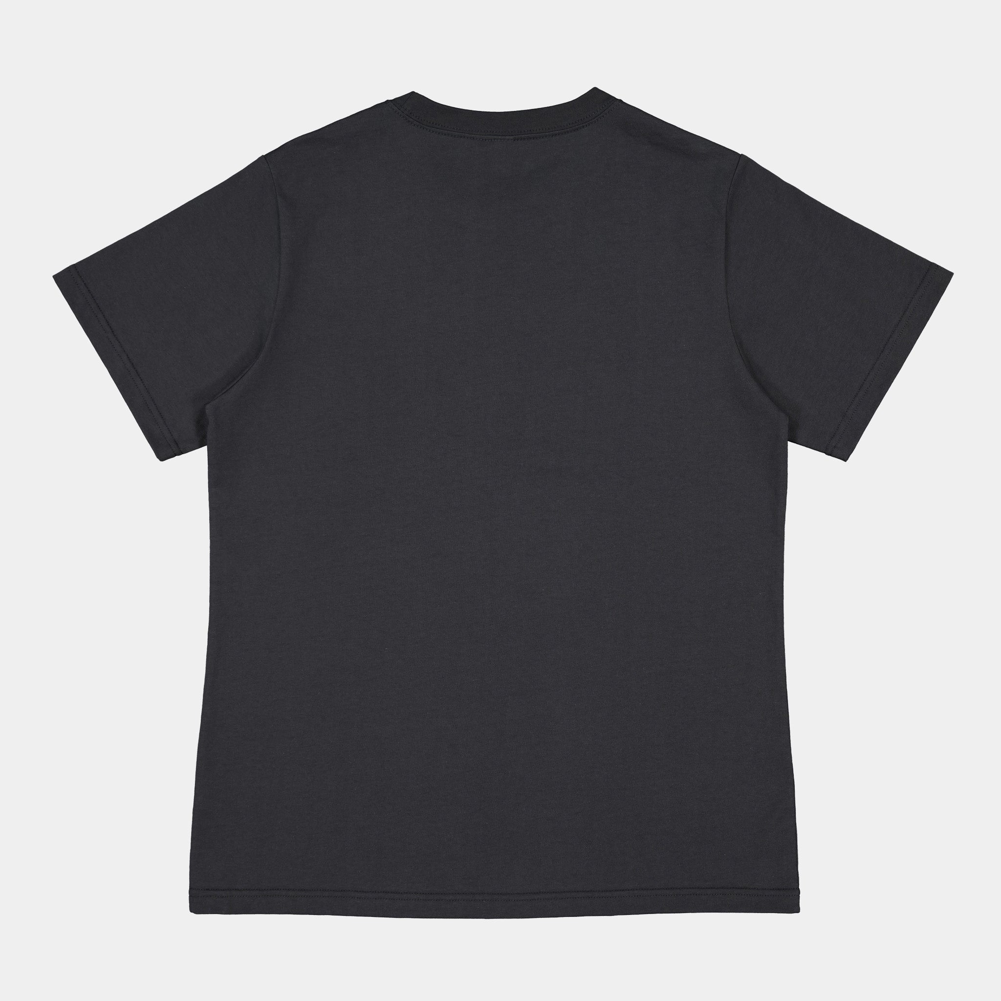 Washed Black Womens Everyday Short Sleeve Tee
