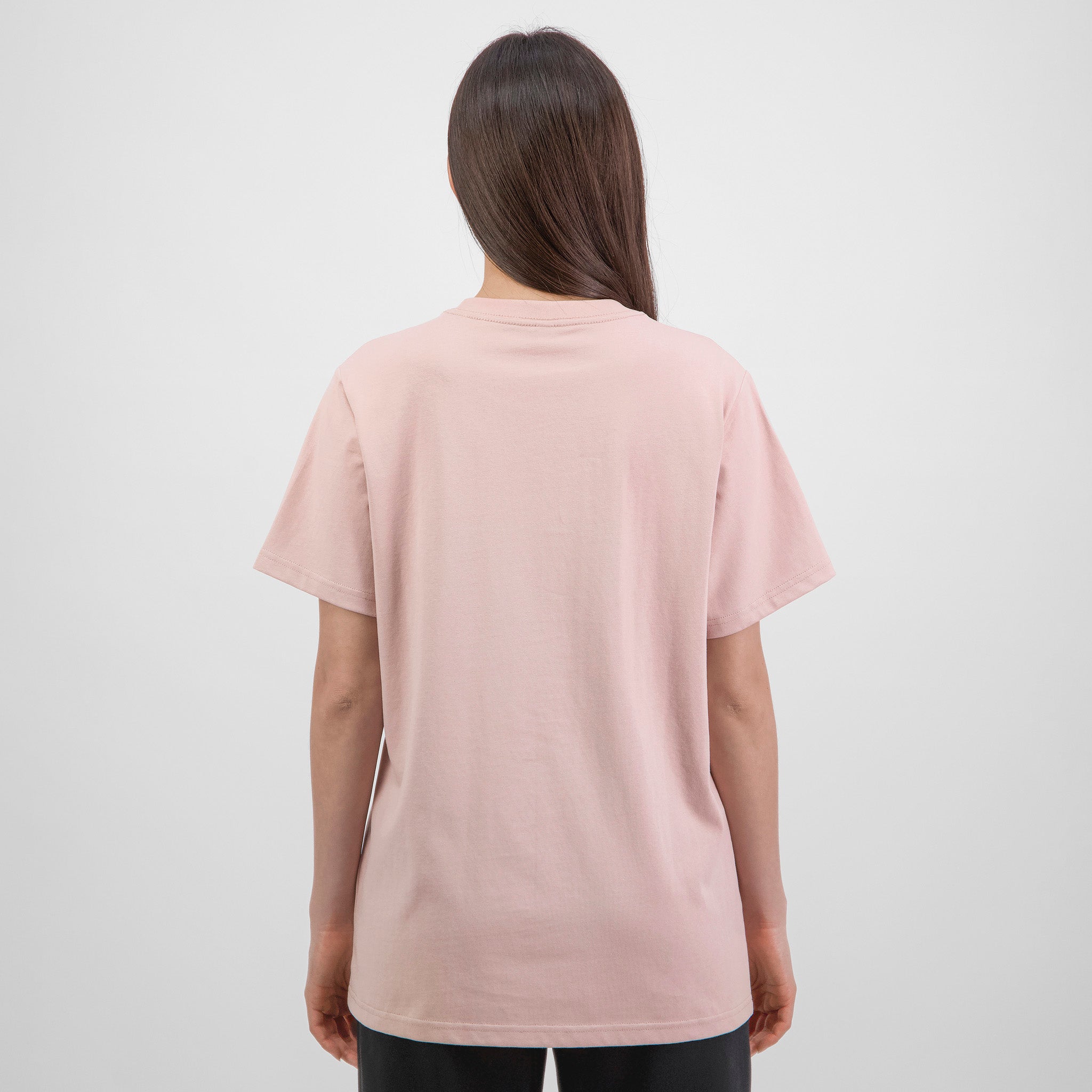 Washed Pink Womens Everyday Short Sleeve Tee