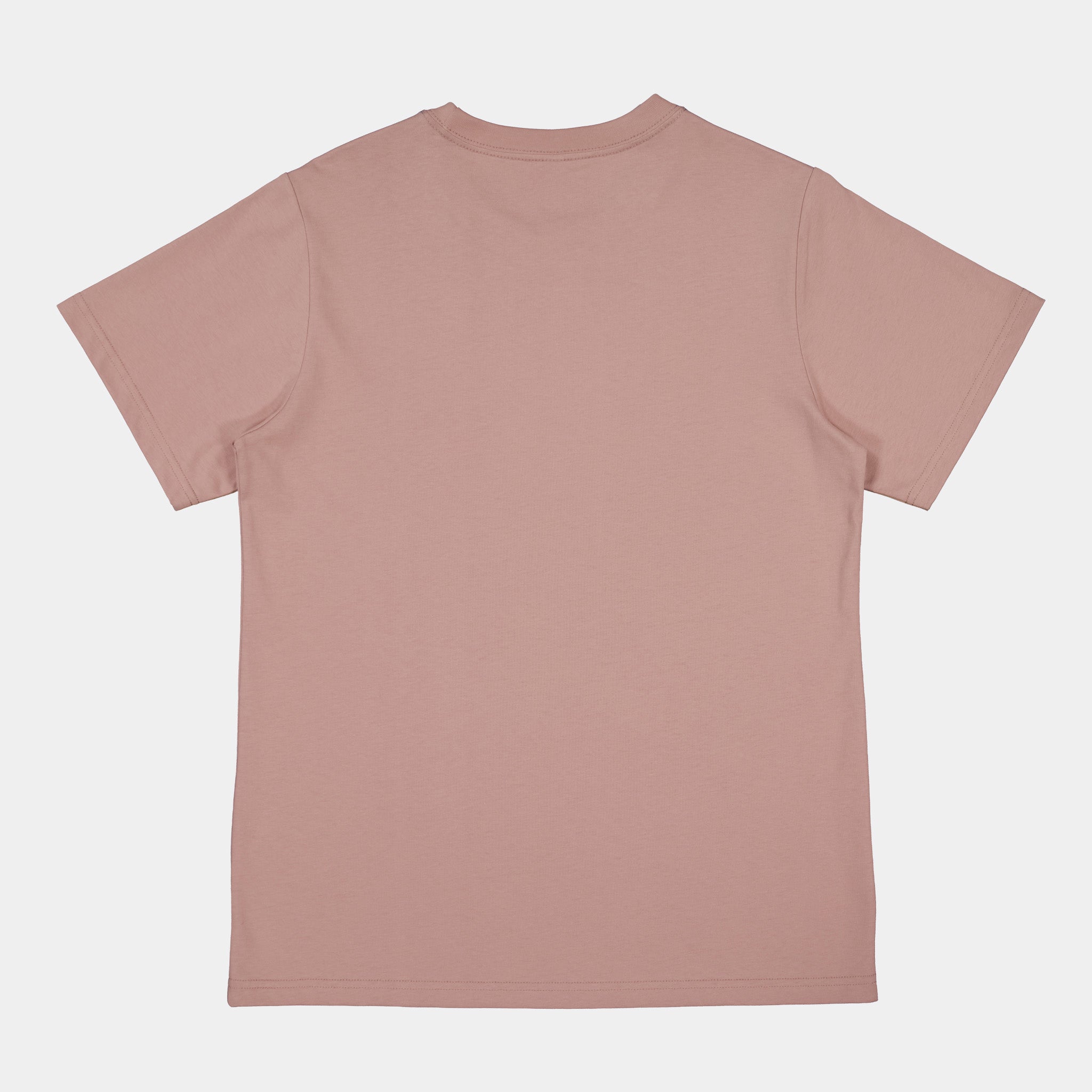 Washed Pink Womens Everyday Short Sleeve Tee