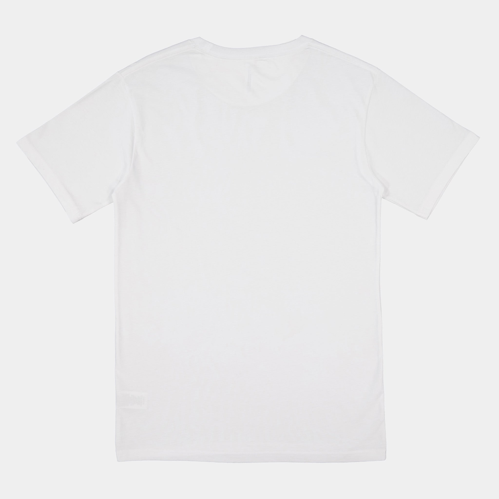 White Mens Basis Short Sleeve Tee