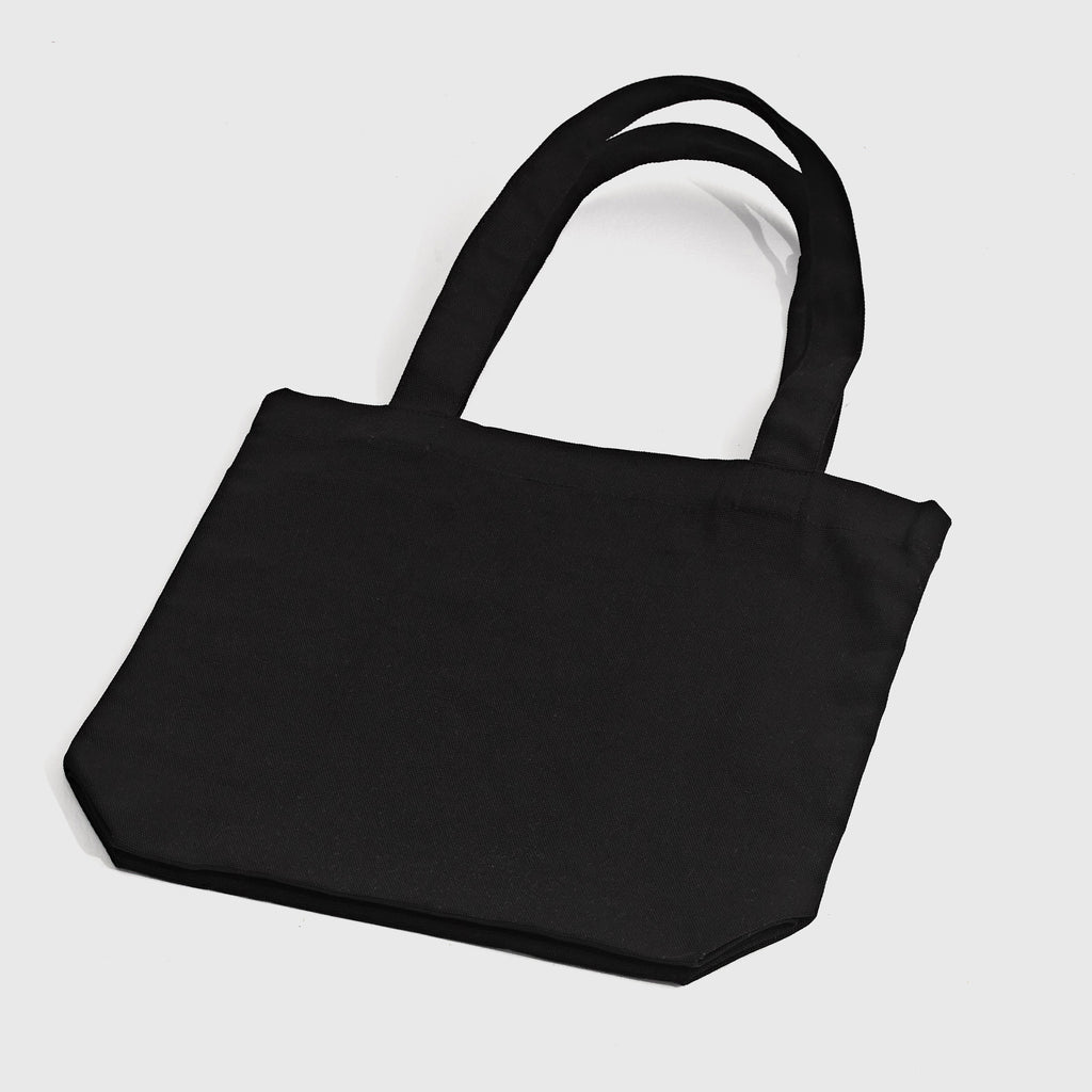 Black Canvas Tote Bag