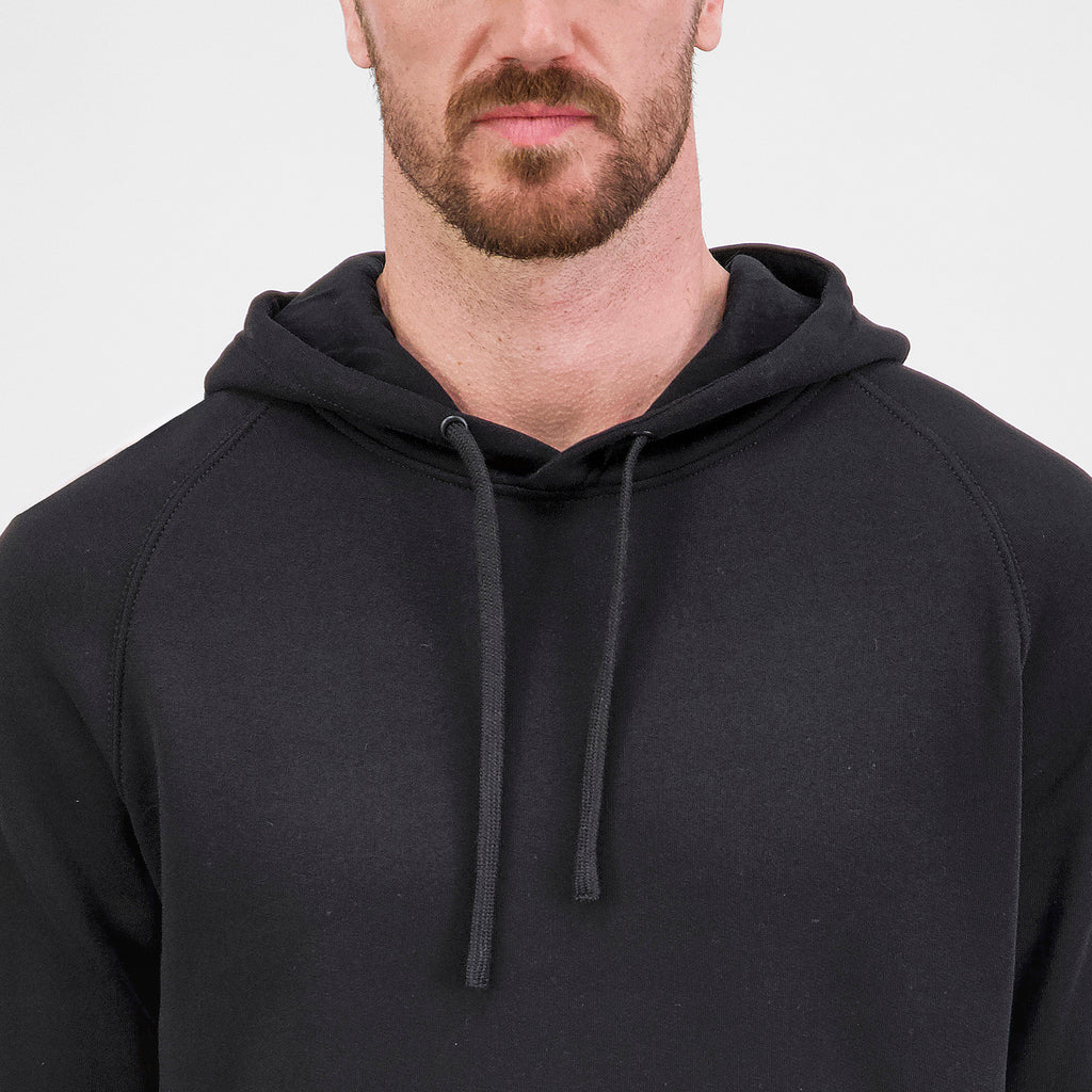 Black Mens Basis Hoodie
