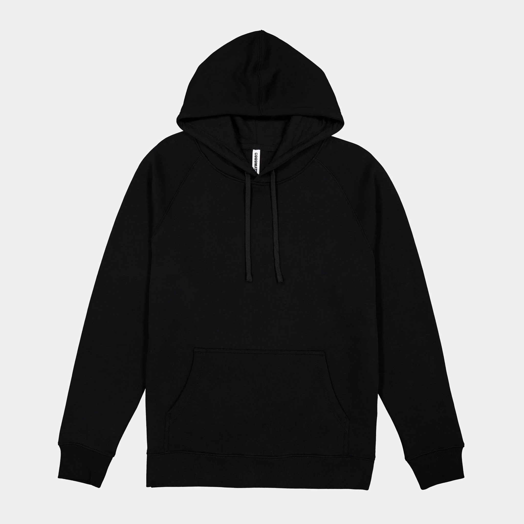 Black Mens Basis Hoodie