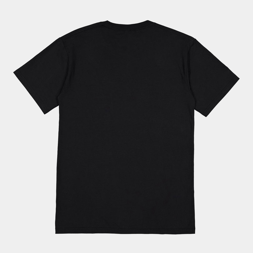 Black Mens Basis Short Sleeve Tee