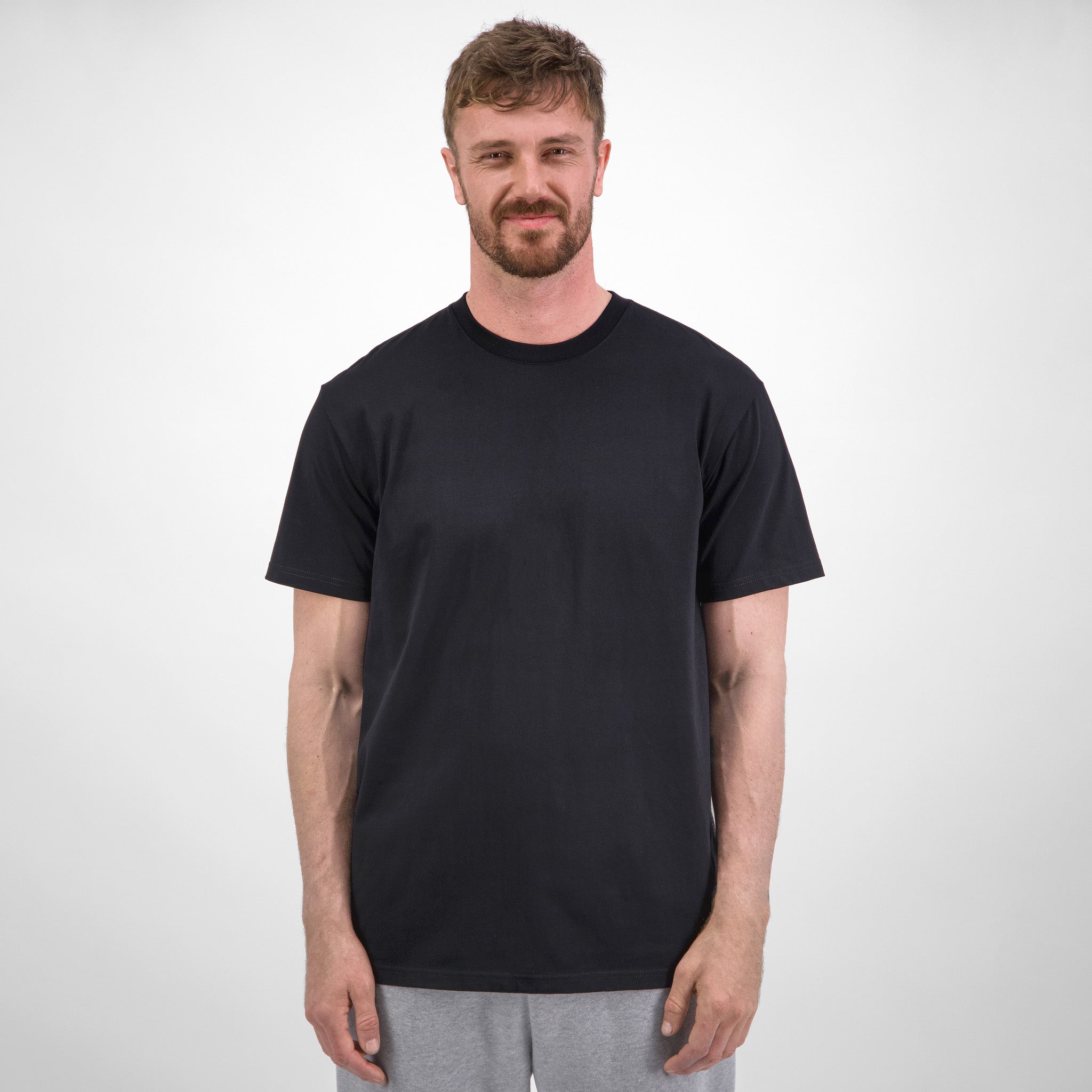 Black Mens Everyday Short Sleeve Tee