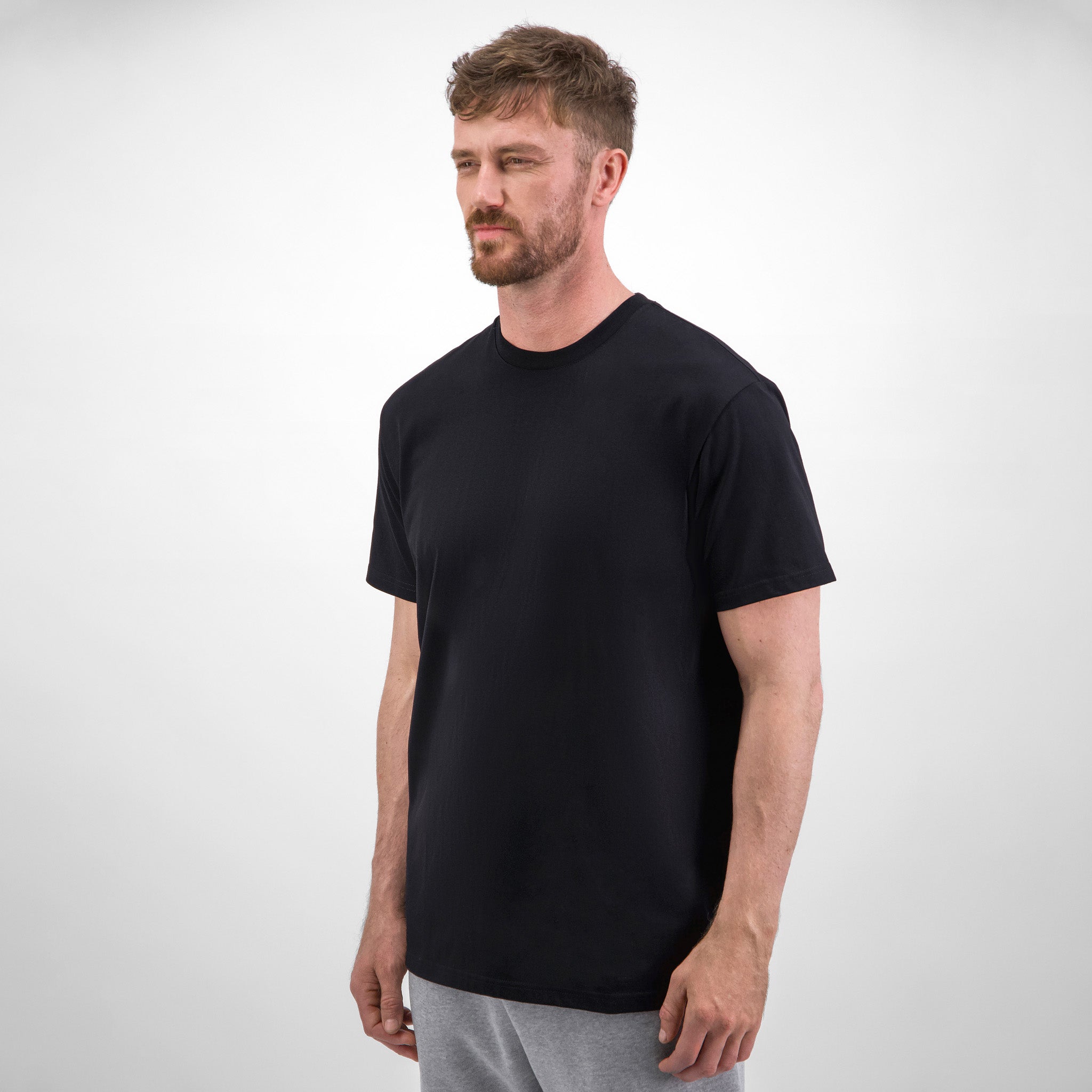 Black Mens Everyday Short Sleeve Tee
