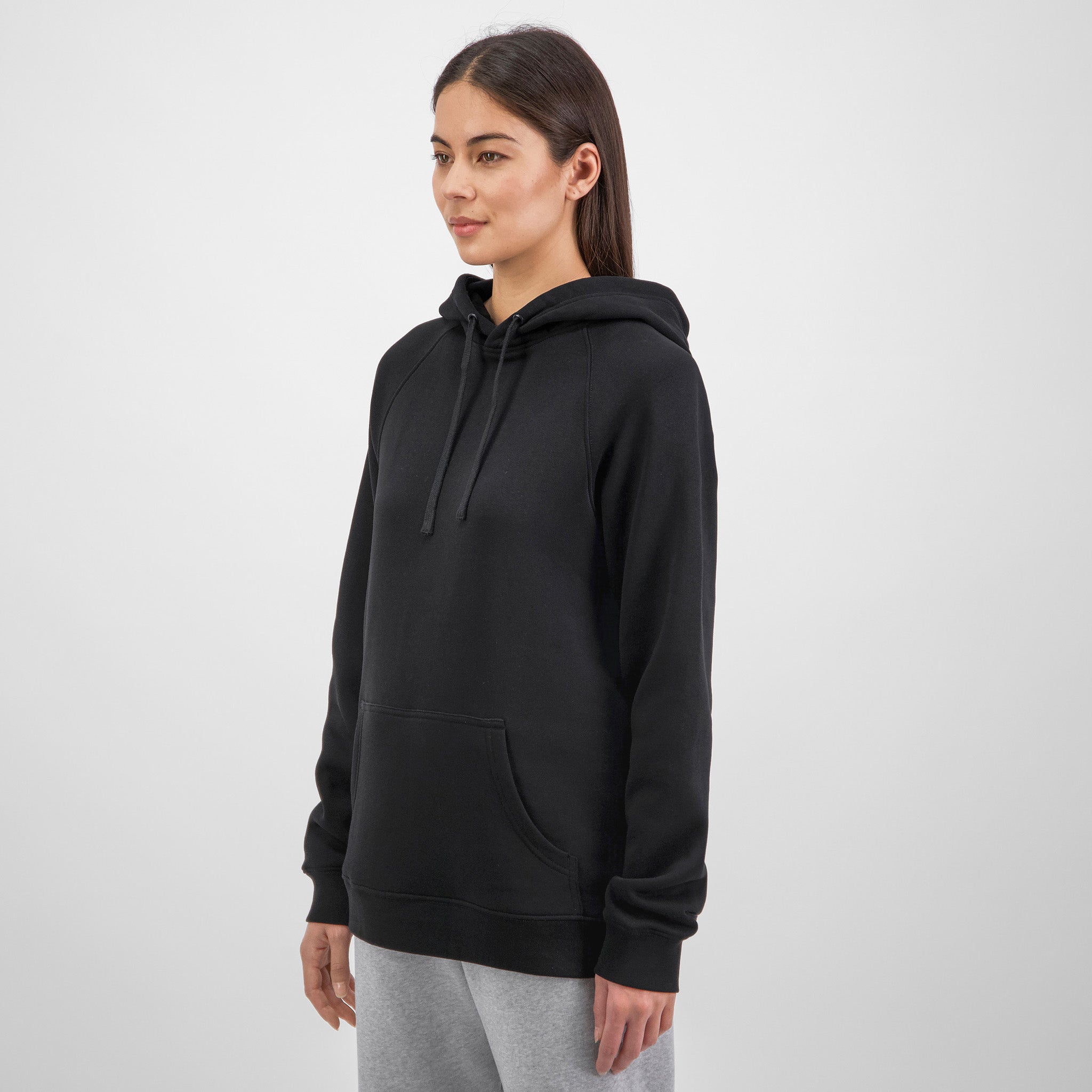 Black Womens Basis Hoodie