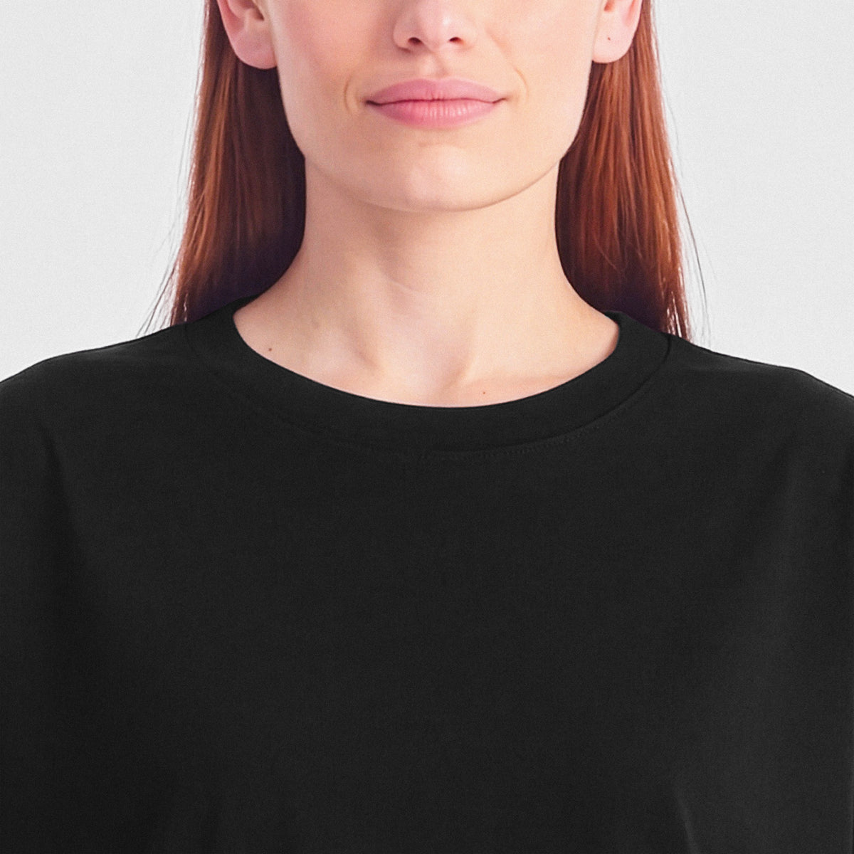 Black Everyday Womens Box Tee