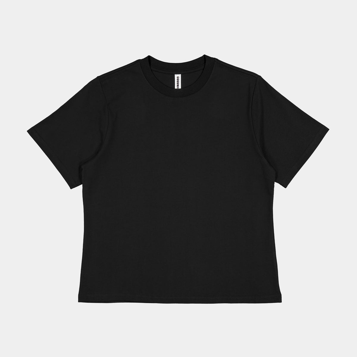 Black Everyday Womens Box Tee