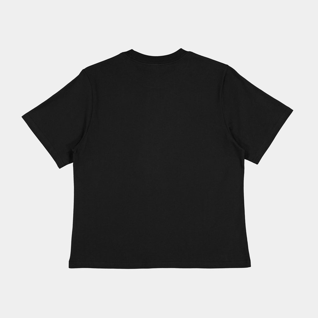 Black Everyday Womens Box Tee