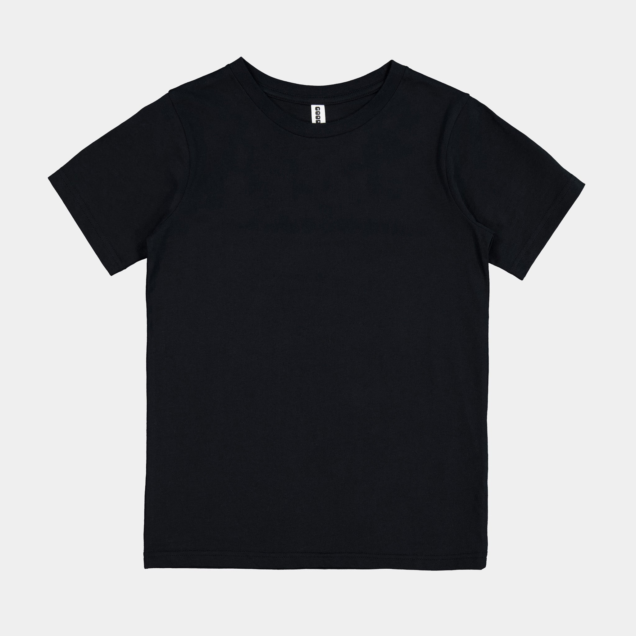 Black Youth Basis Short Sleeve Tee