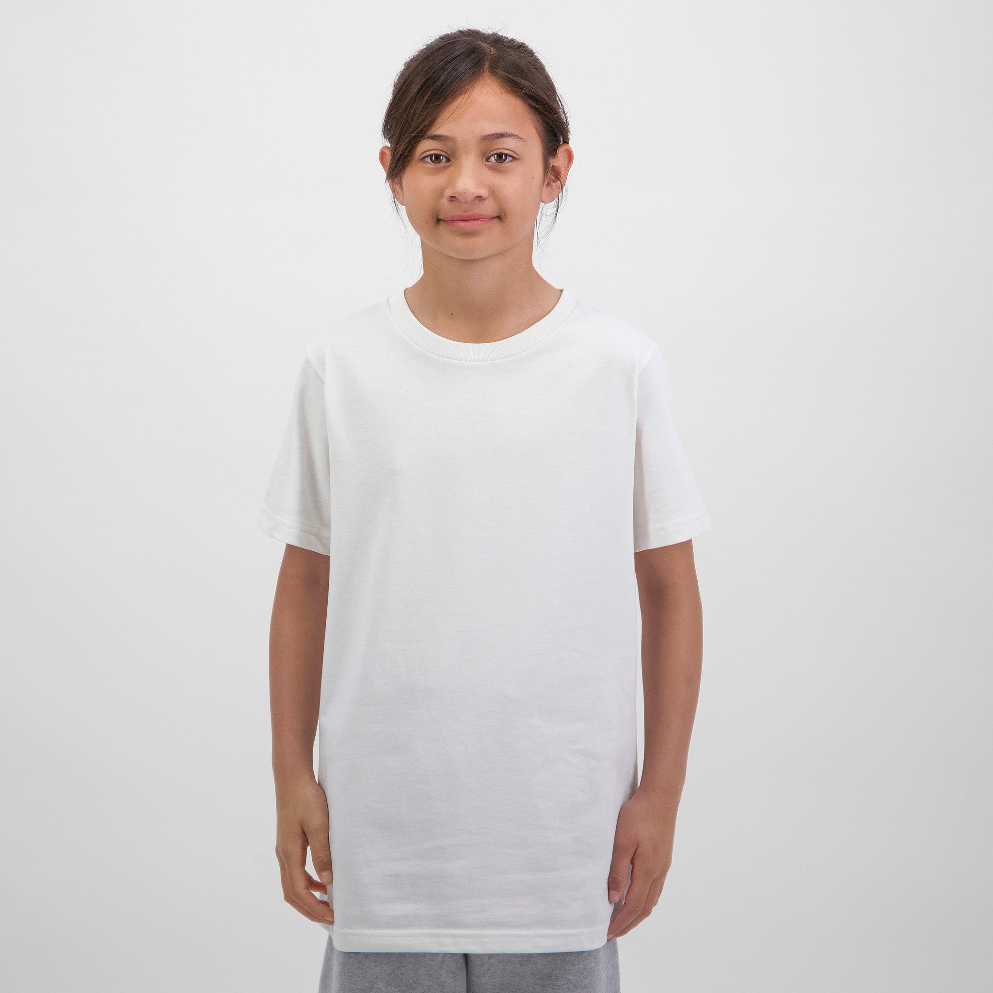 Ecru Kids Basis Short Sleeve Tee