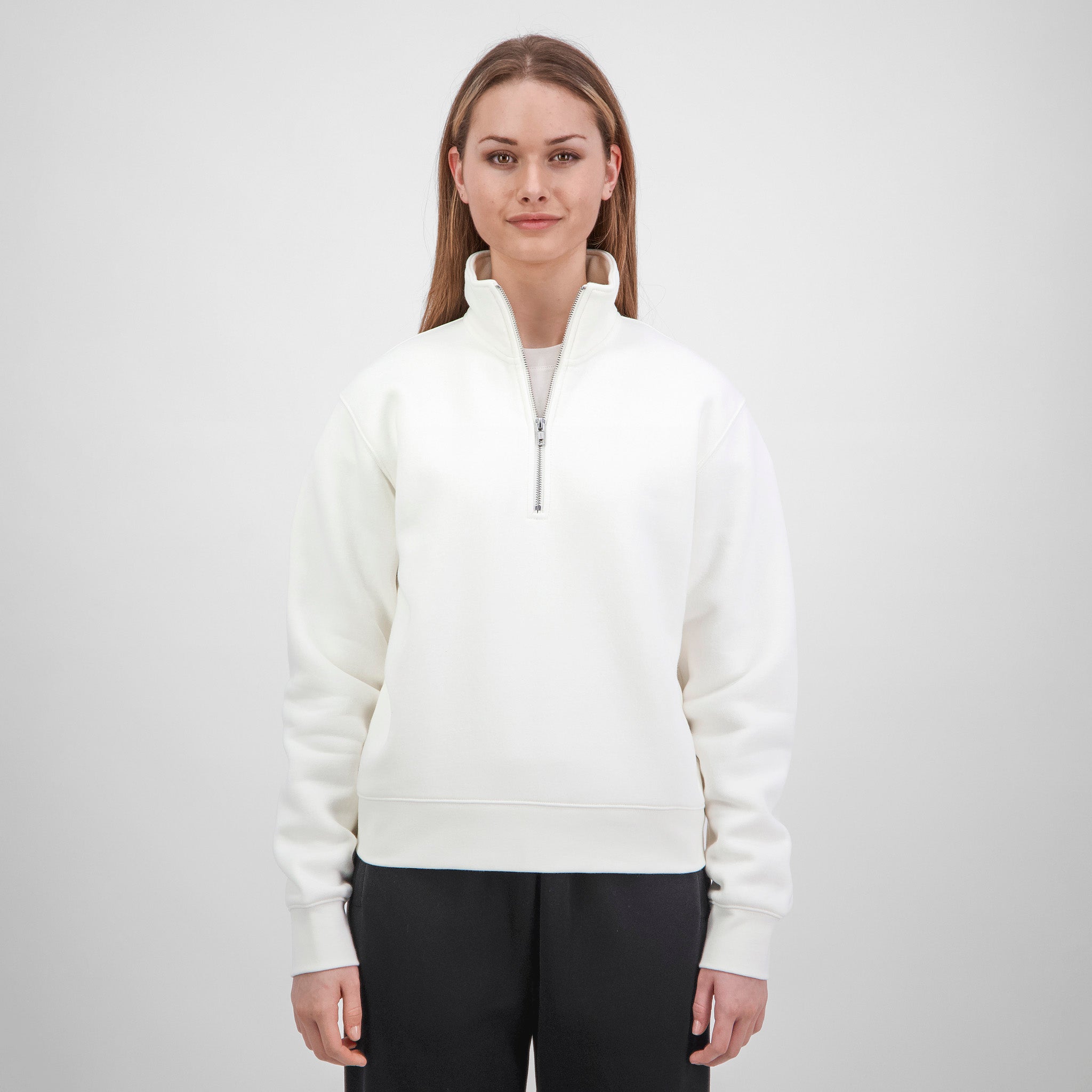 Ecru Womens Everyday 1/4 Zip