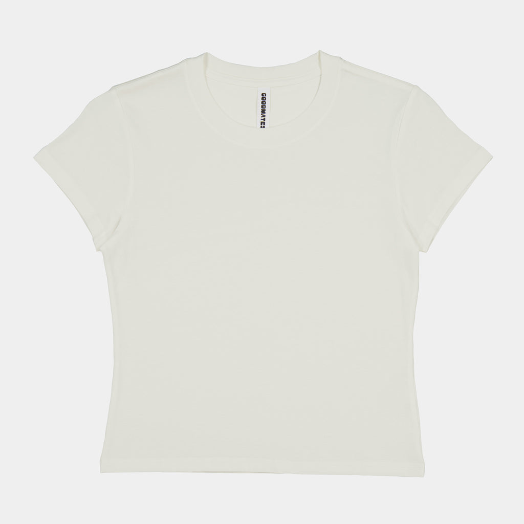 Ecru Womens Baby Tee