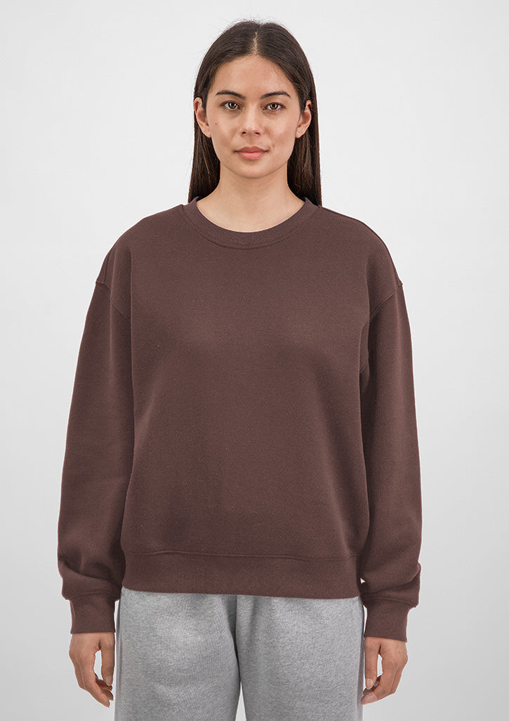 Espresso Everyday Womens Crew Sweatshirt