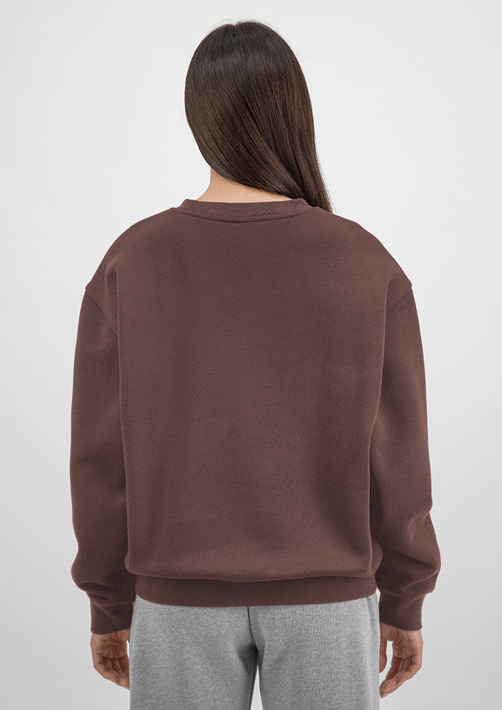 Espresso Everyday Womens Crew Sweatshirt