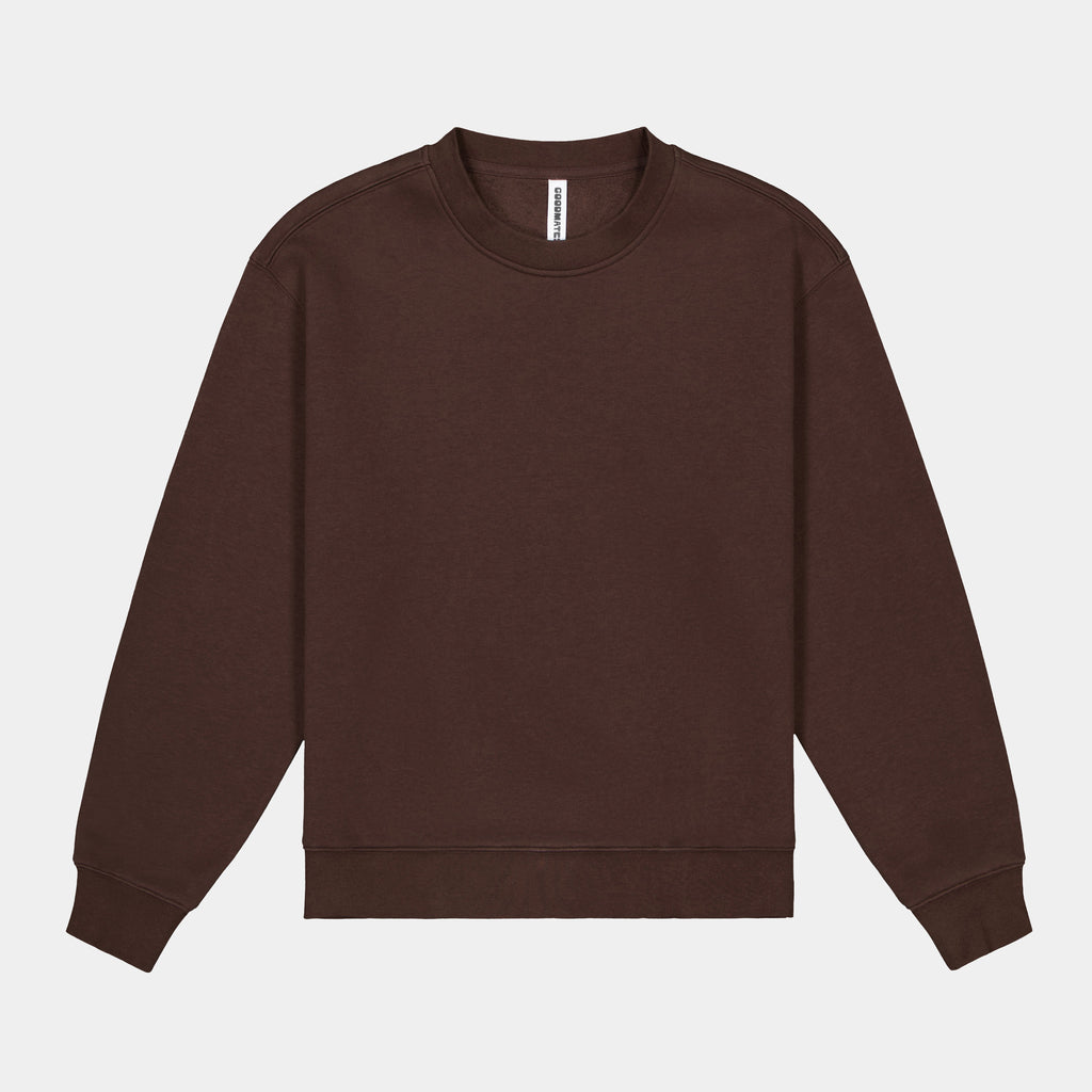 Espresso Everyday Womens Crew Sweatshirt