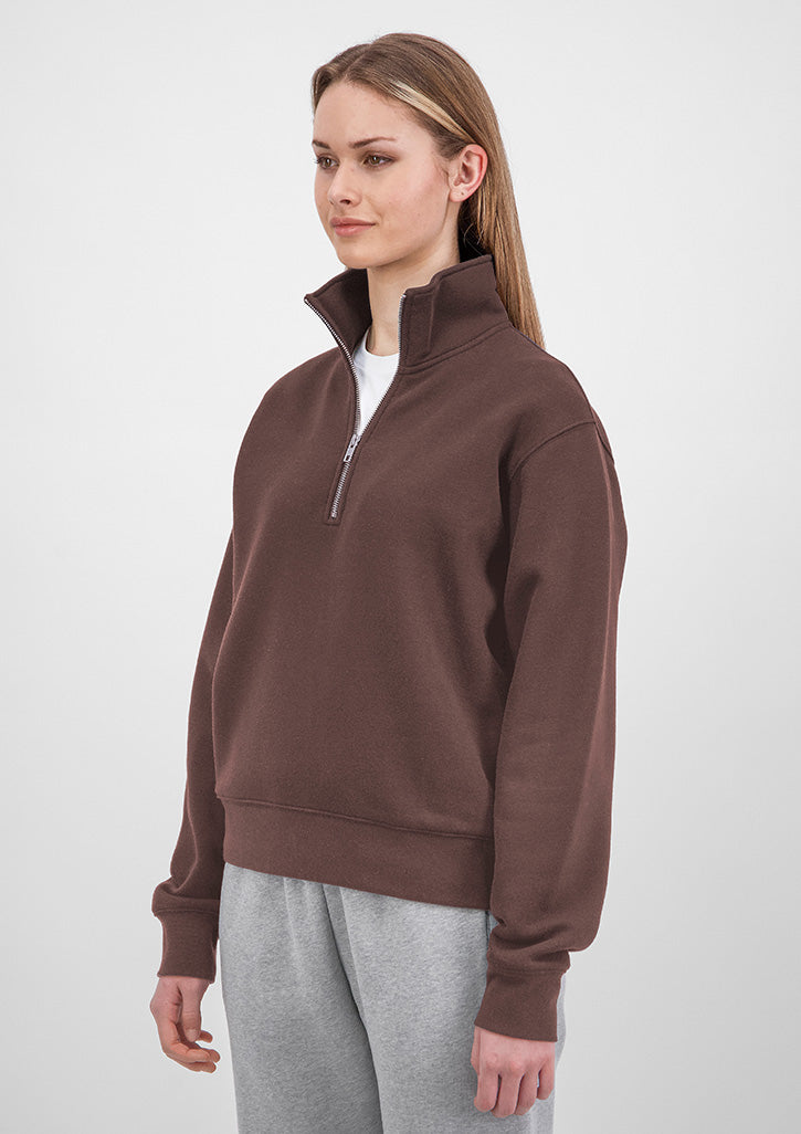 Espresso Everyday Womens 1/4 Zip