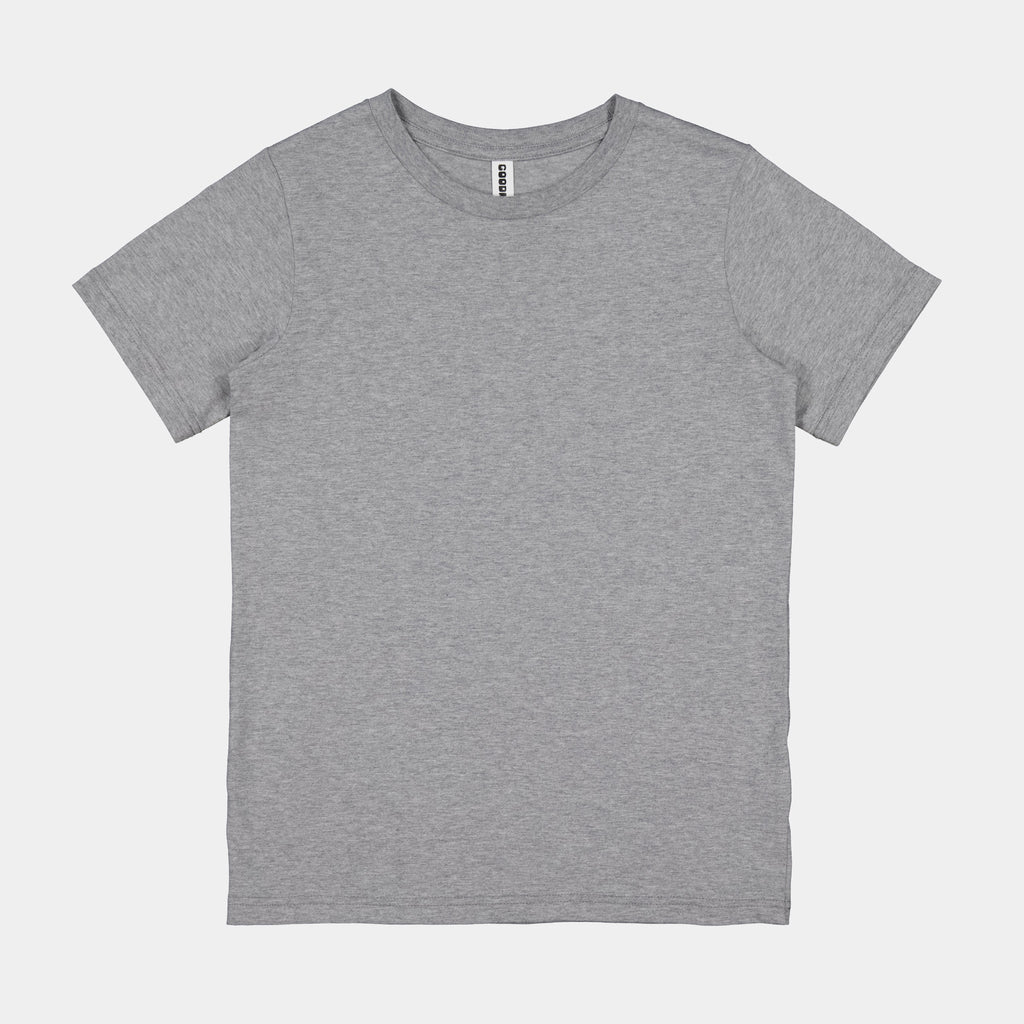 Grey Marle Kids Basis Short Sleeve Tee
