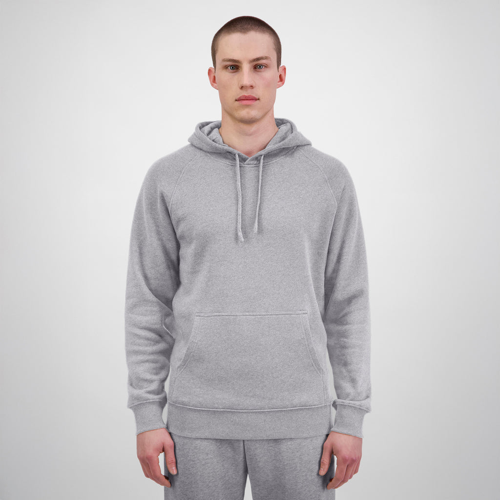 Grey Marle Mens Basis Hoodie