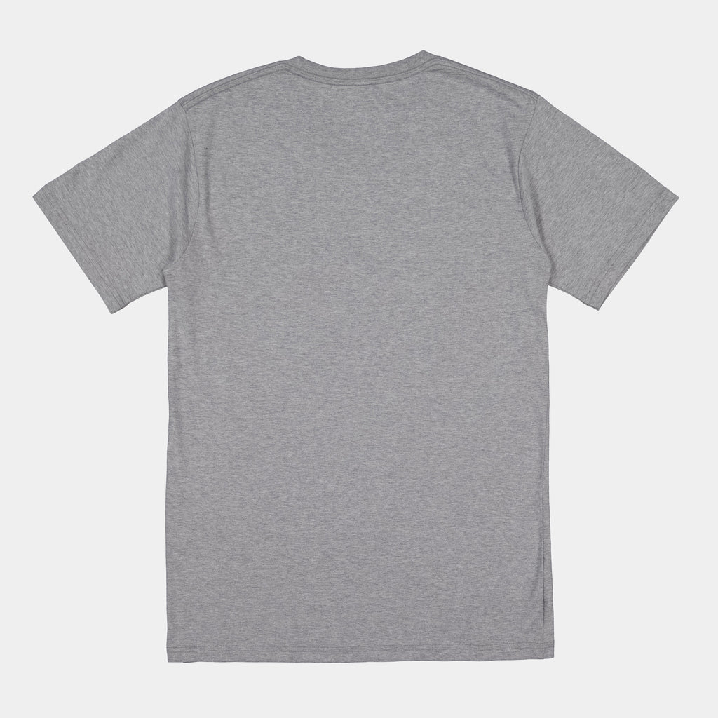 Grey Marle Mens Basis Short Sleeve Tee