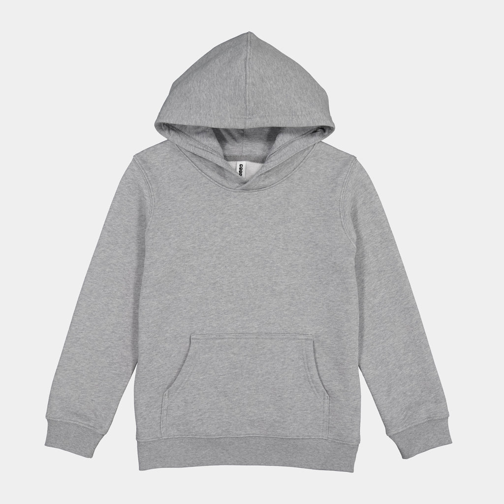 Grey Marle Kids Basis Hoodie