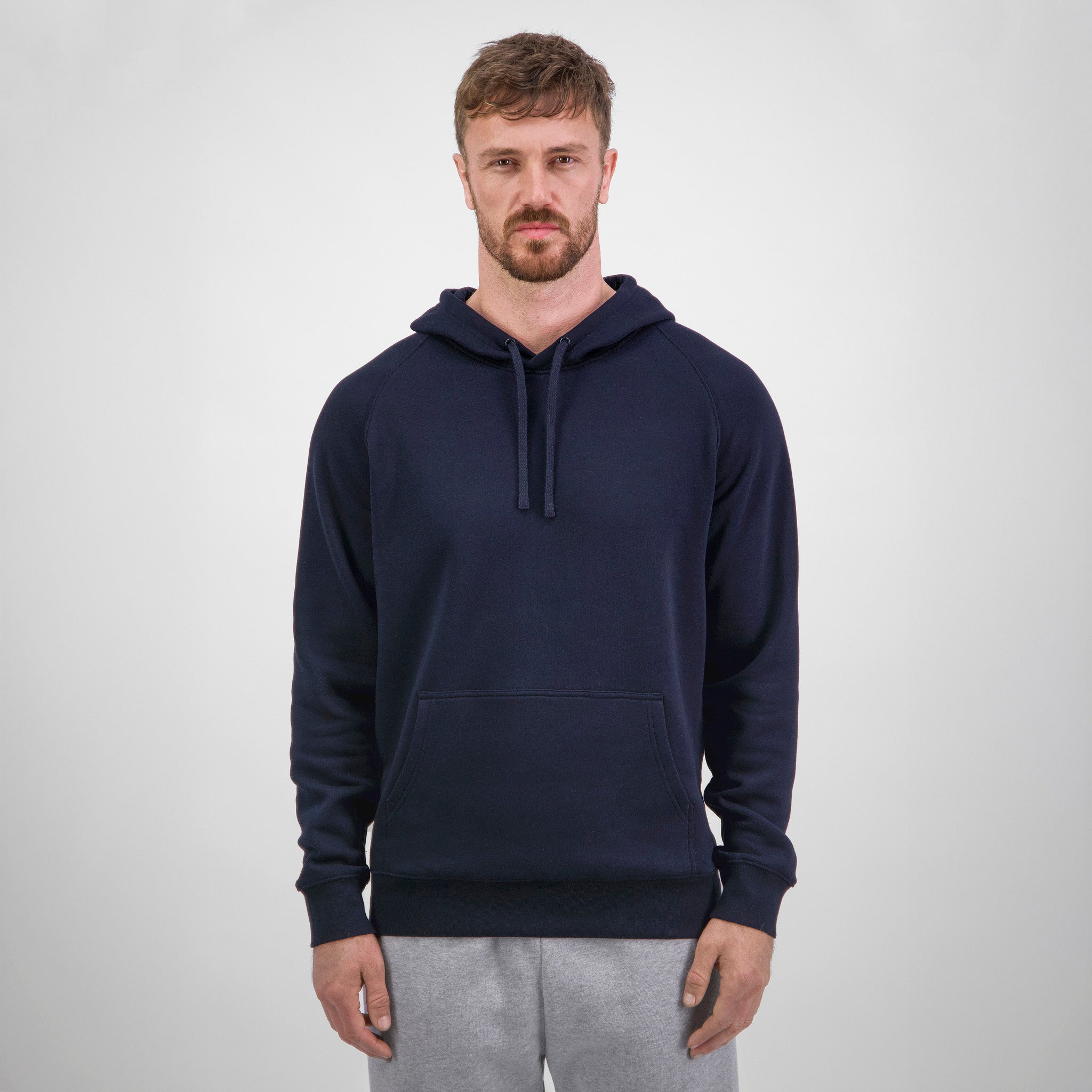 Navy Mens Basis Hoodie