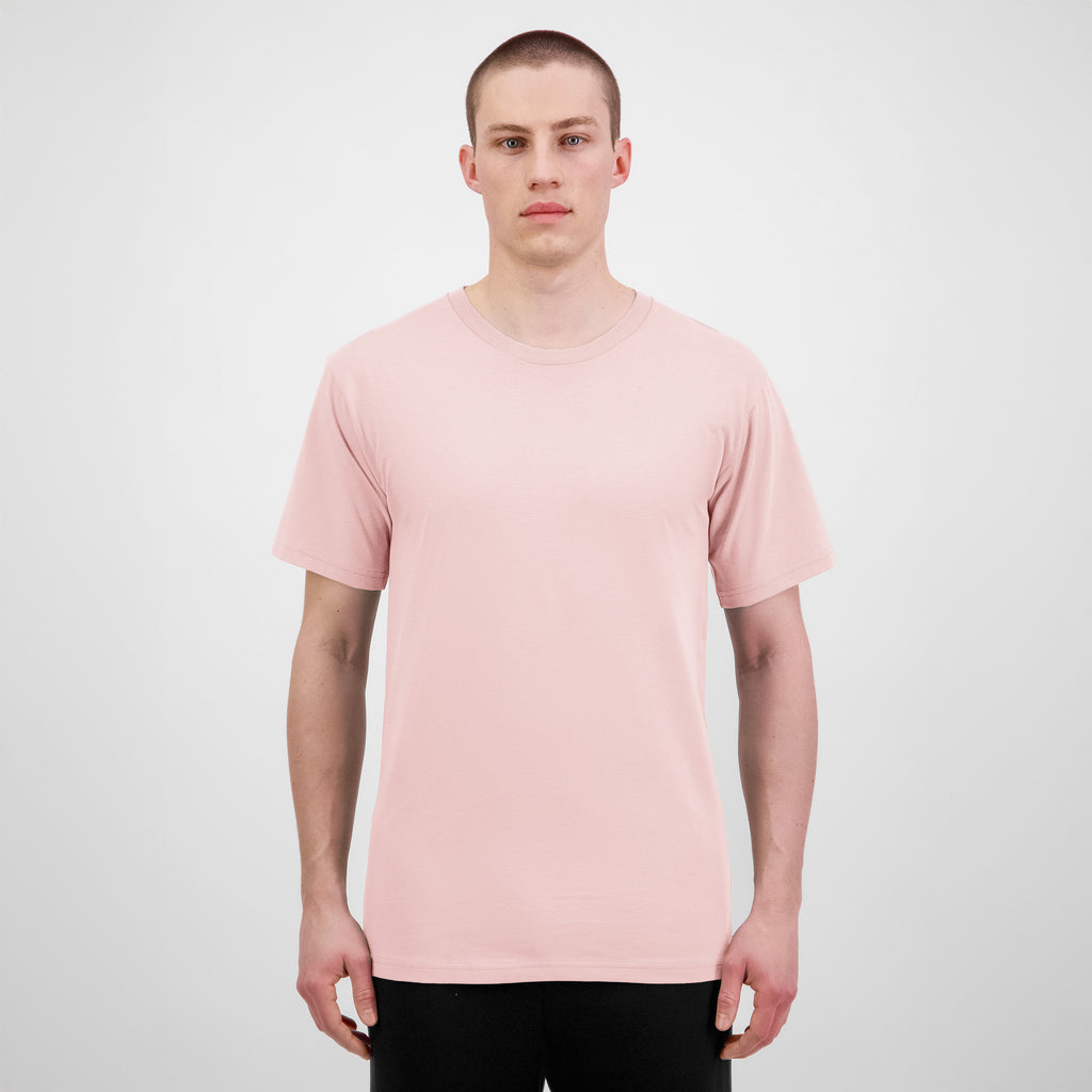 Pink Mens Basis Short Sleeve Tee