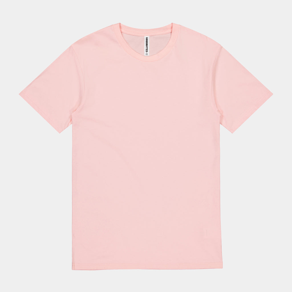Pink Mens Basis Short Sleeve Tee