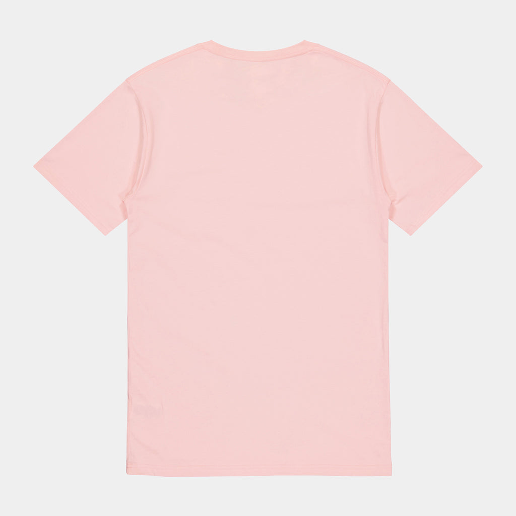 Pink Mens Basis Short Sleeve Tee