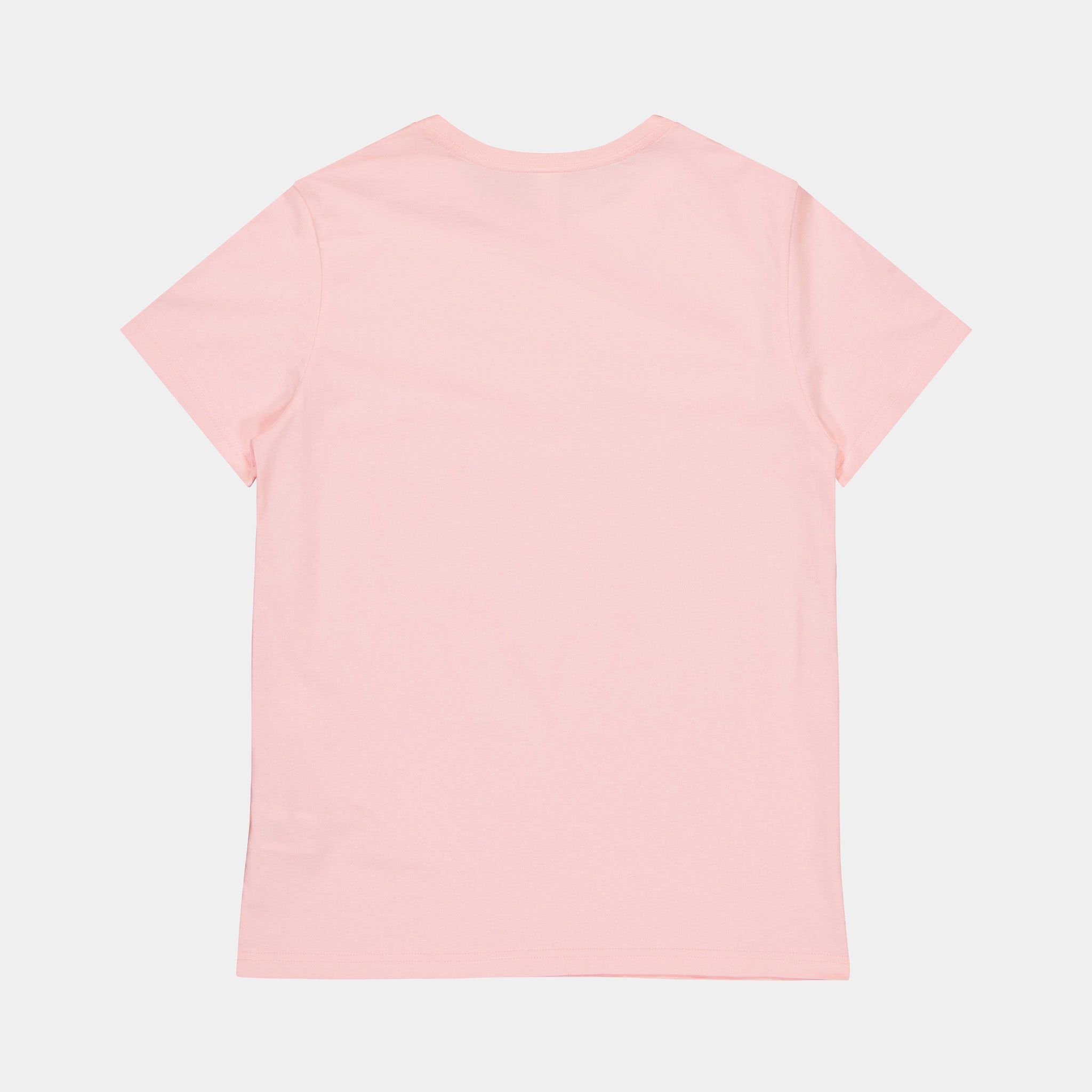 Pink Womens Basis Short Sleeve Tee